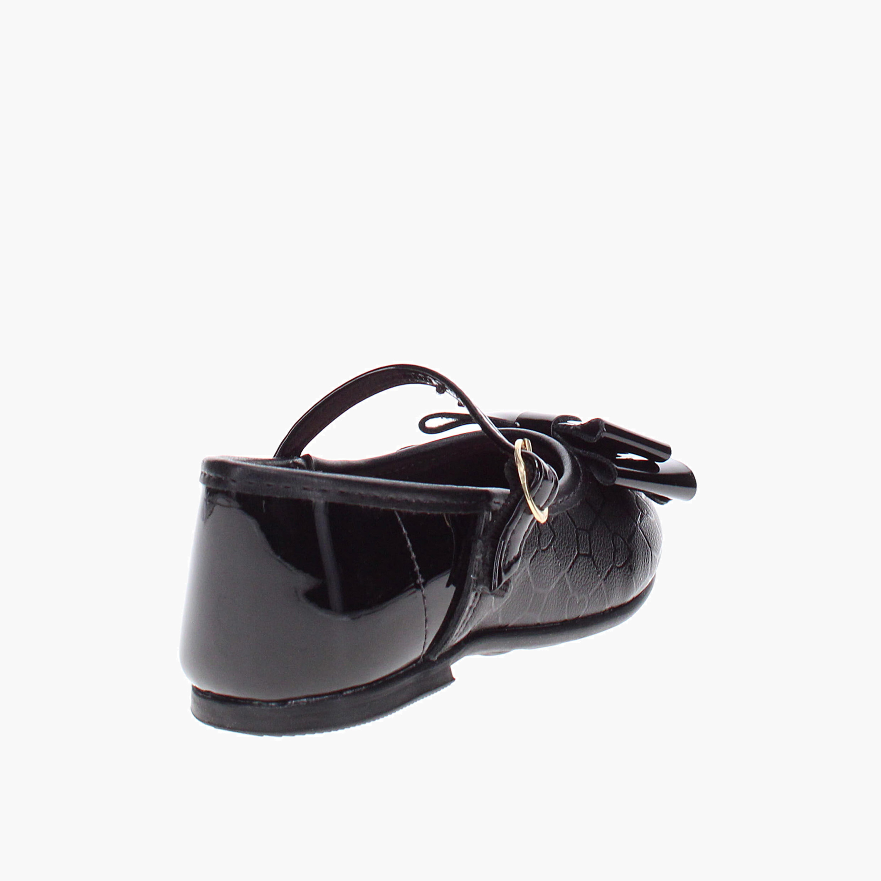Molekinha by Geoomnii Girls Buckle Ski Round Toe Ballerinas         -girls-shoes-schoolshoes-image-3