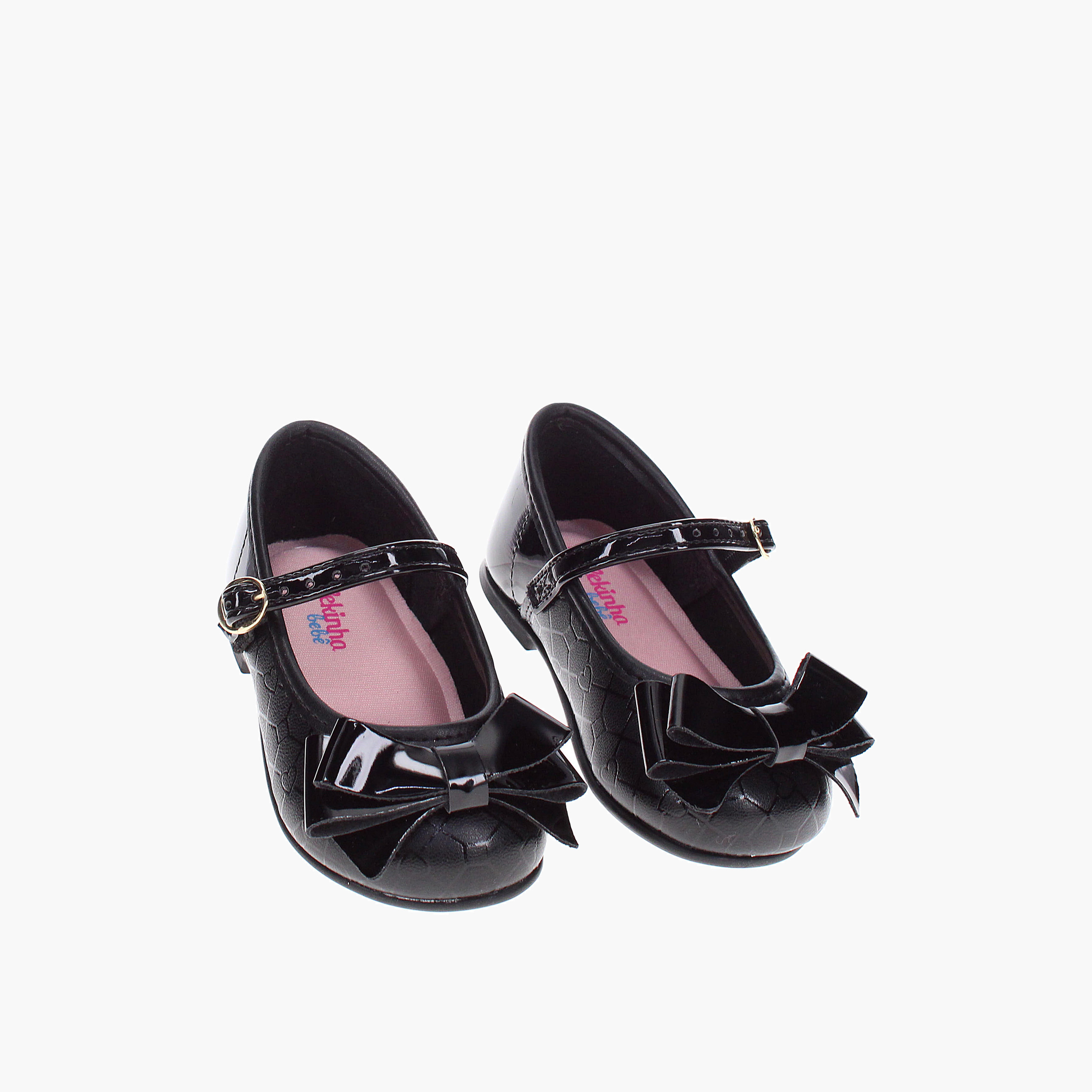 Molekinha by Geoomnii Girls Buckle Ski Round Toe Ballerinas         -girls-shoes-schoolshoes-image-4