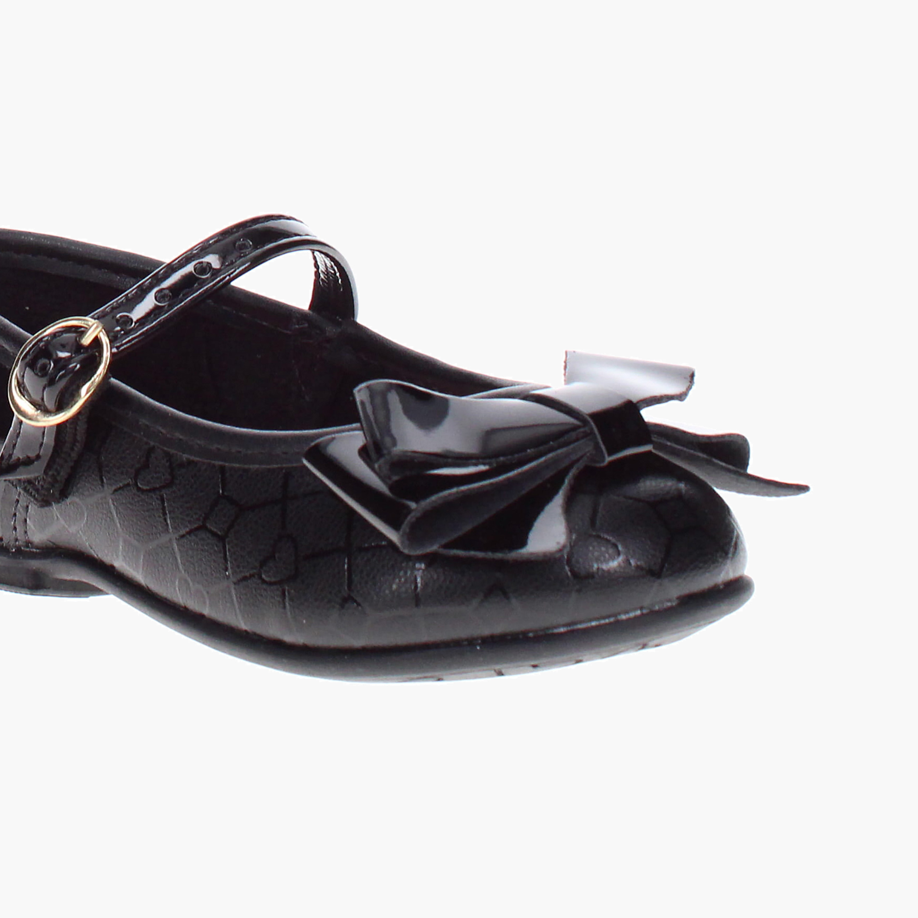 Molekinha by Geoomnii Girls Buckle Ski Round Toe Ballerinas         -girls-shoes-schoolshoes-image-5