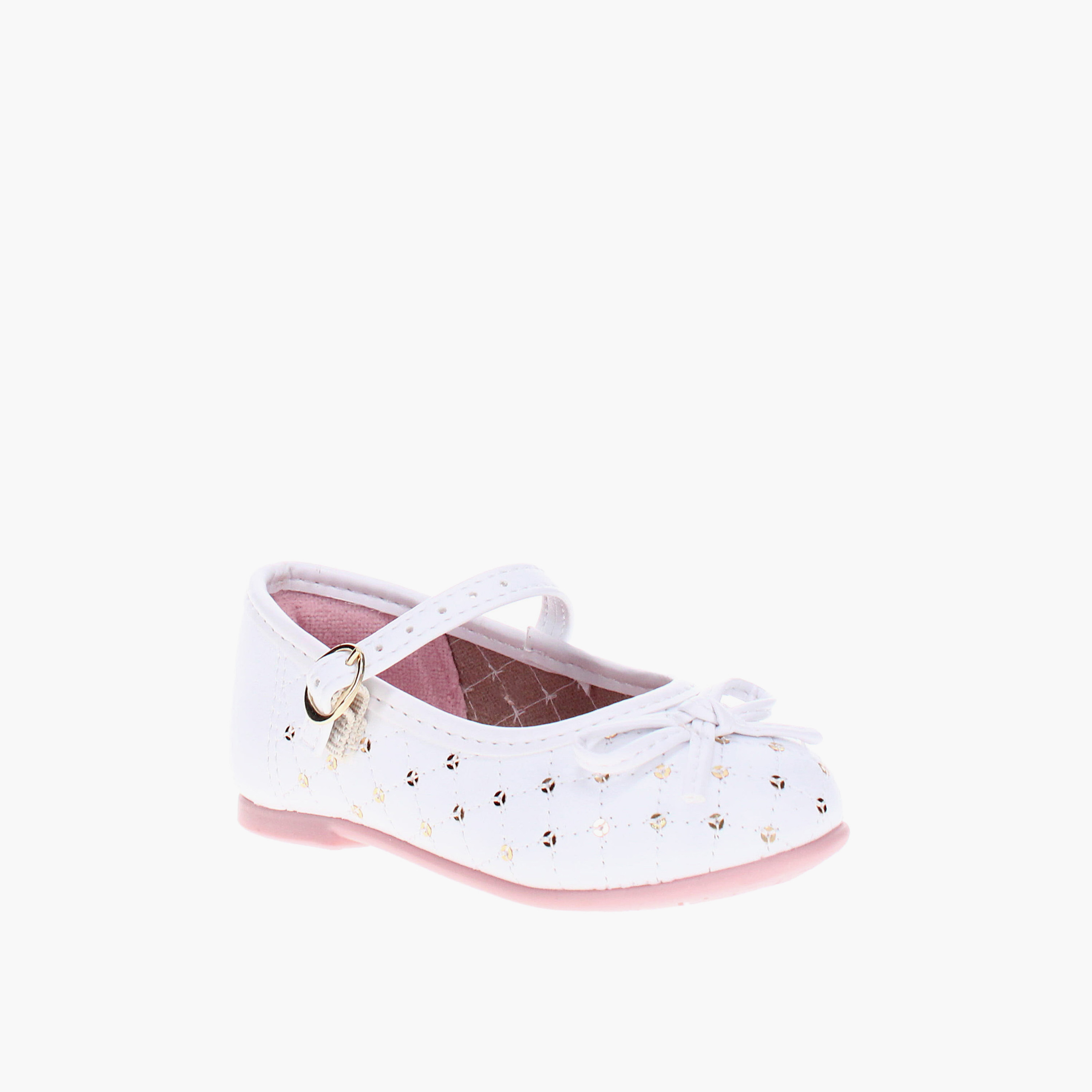 Molekinha by Geoomnii Girls Buckle Strap Mist Mary Jane | 2106-1054-9569-16072       -girls-shoes-ballerinas-image-1