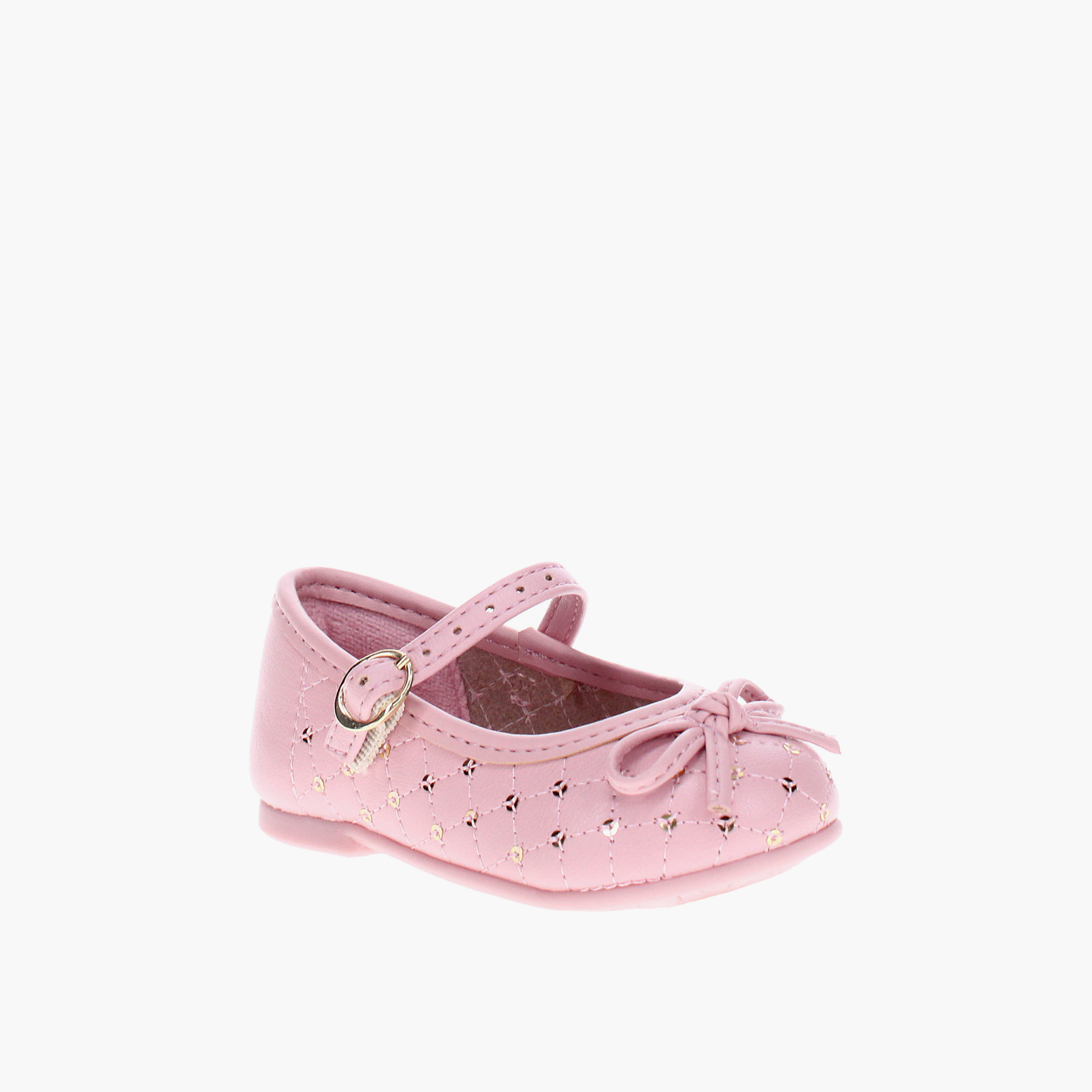 مولكينها - حذاء ماري جين أوزي بحزام وإبزيم - للبنات | 2106-1054-9569-78276-girls-shoes-ballerinas-image-1