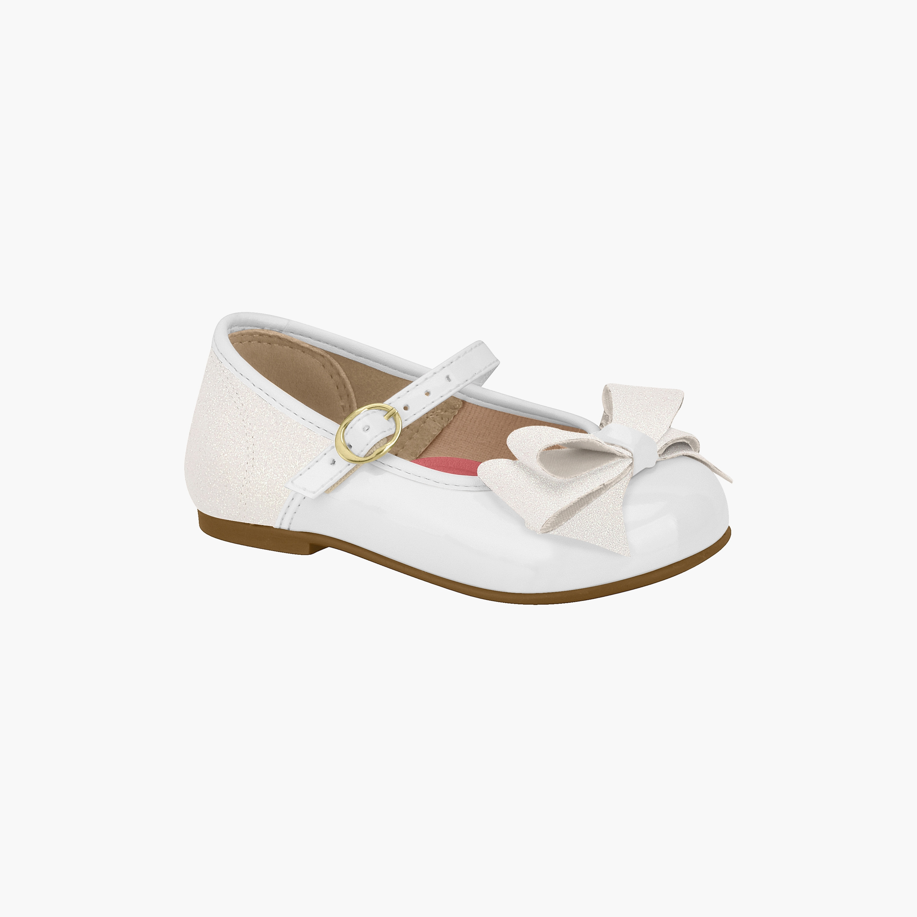 Molekinha by Geoomnii Girls Bow Detail Ballerinas | 2106-176-19338-45209         -girls-shoes-ballerinas-image-1