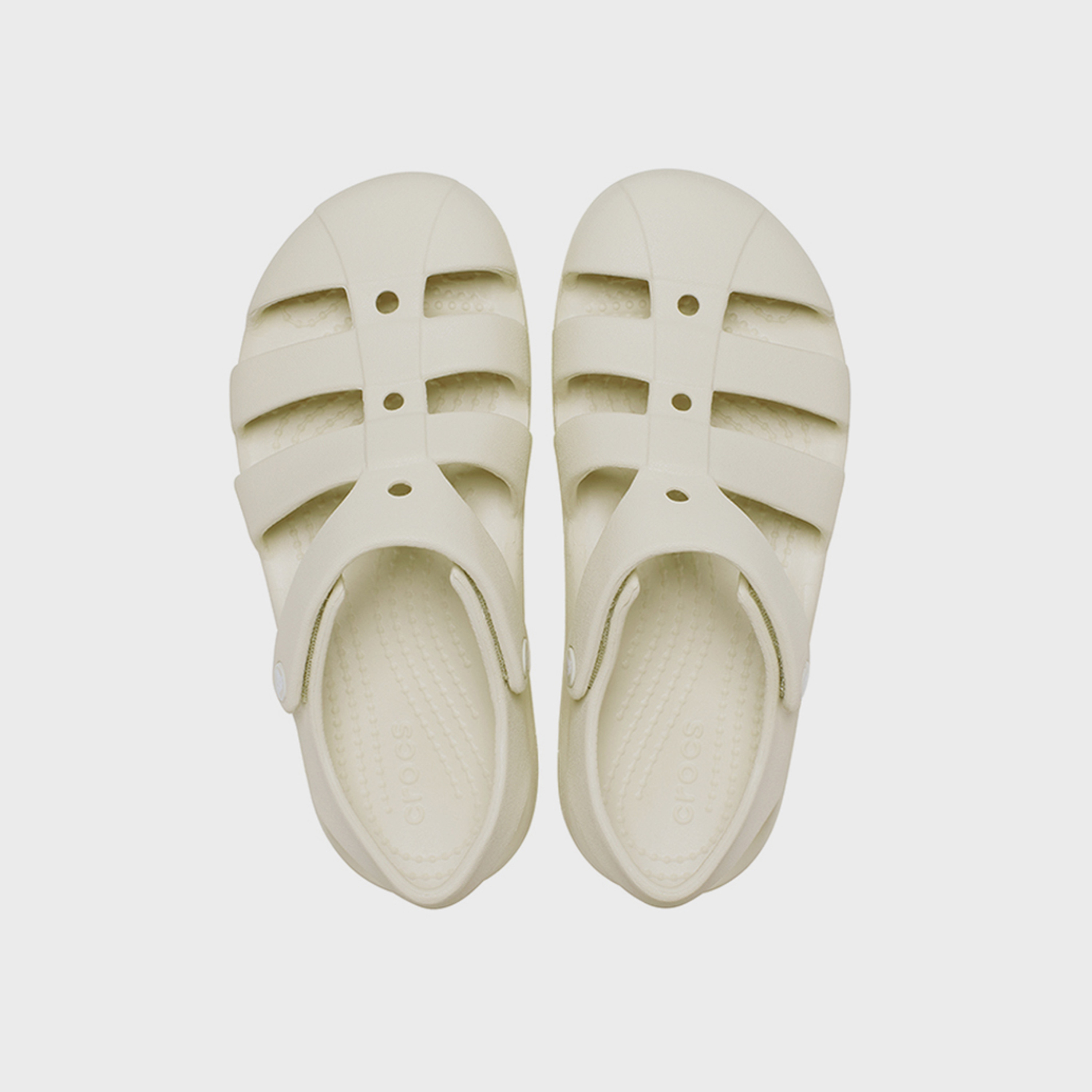Crocs Kid's Hook & Loop Classic Fisherman Strap Sandals | 210625-0LH-boys-shoes-sandals-image-2