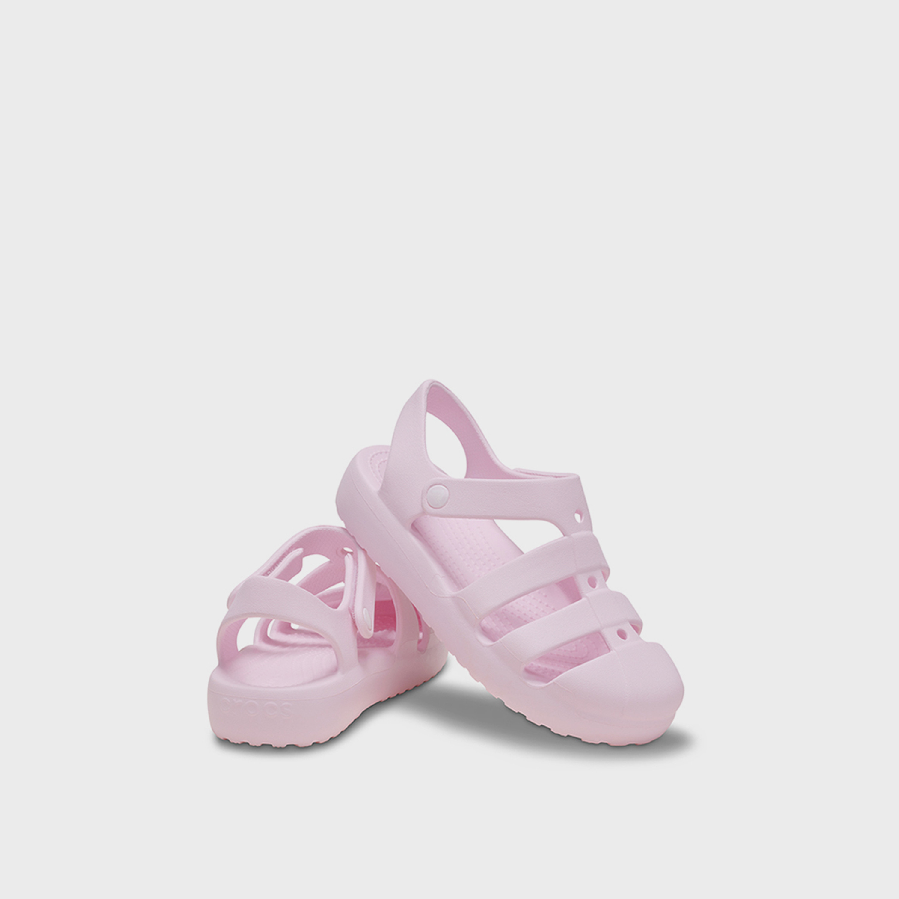 Crocs Kid's Hook & Loop Classic Fisherman Strap Sandals | 210625-6ZW-girls-shoes-sandals-image-1