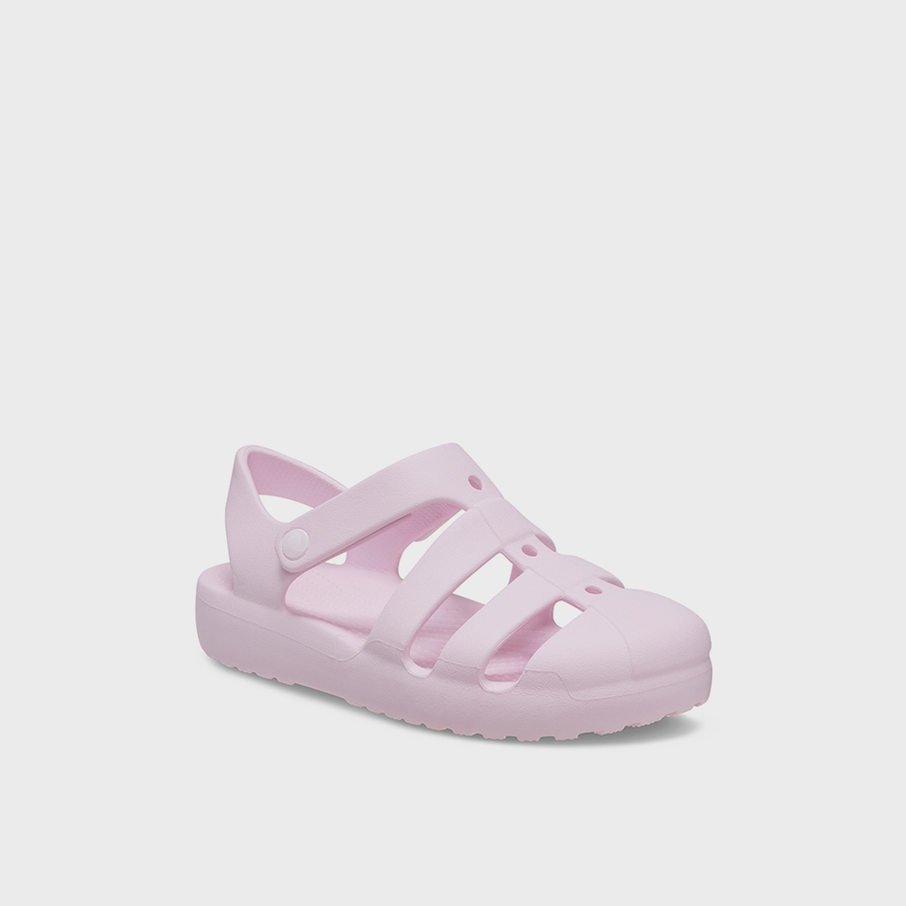 Crocs Kid's Hook & Loop Classic Fisherman Strap Sandals | 210625-6ZW-girls-shoes-sandals-image-3