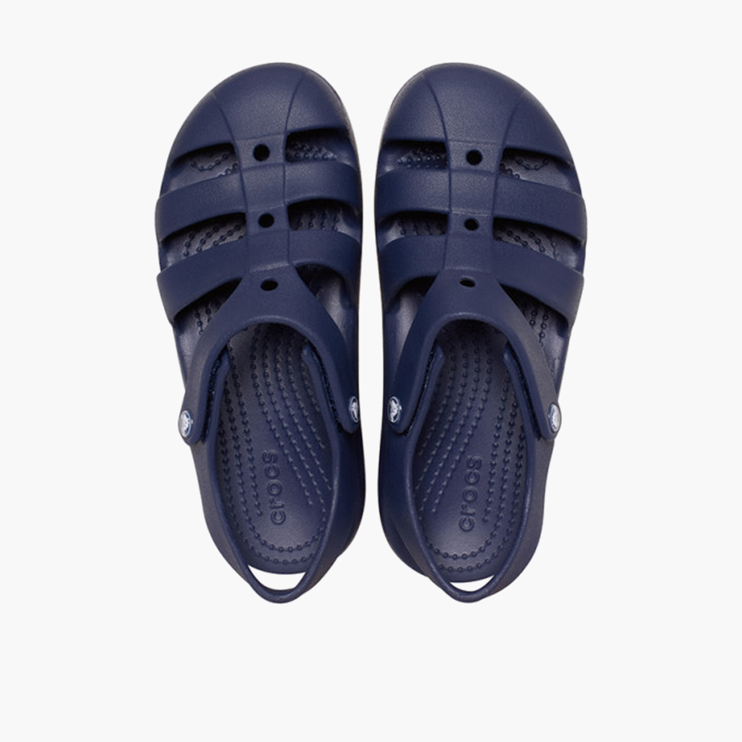 Crocs Boy's Hook & Loop Classic Fisherman | 210626-410-baby-boys-shoes-sandals-image-2