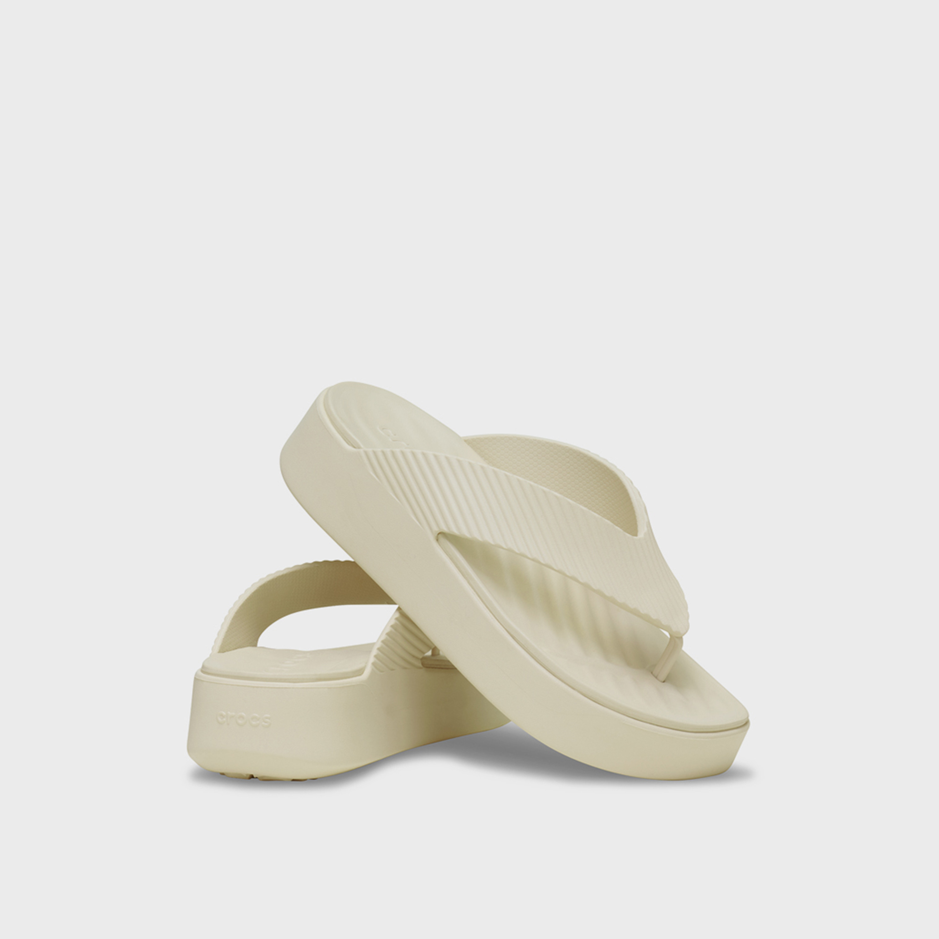Crocs Women's Slip On Getaway Platform Flip Slide Slippers | 210700-0LH-women-shoes-flipflopsandslides-image-1
