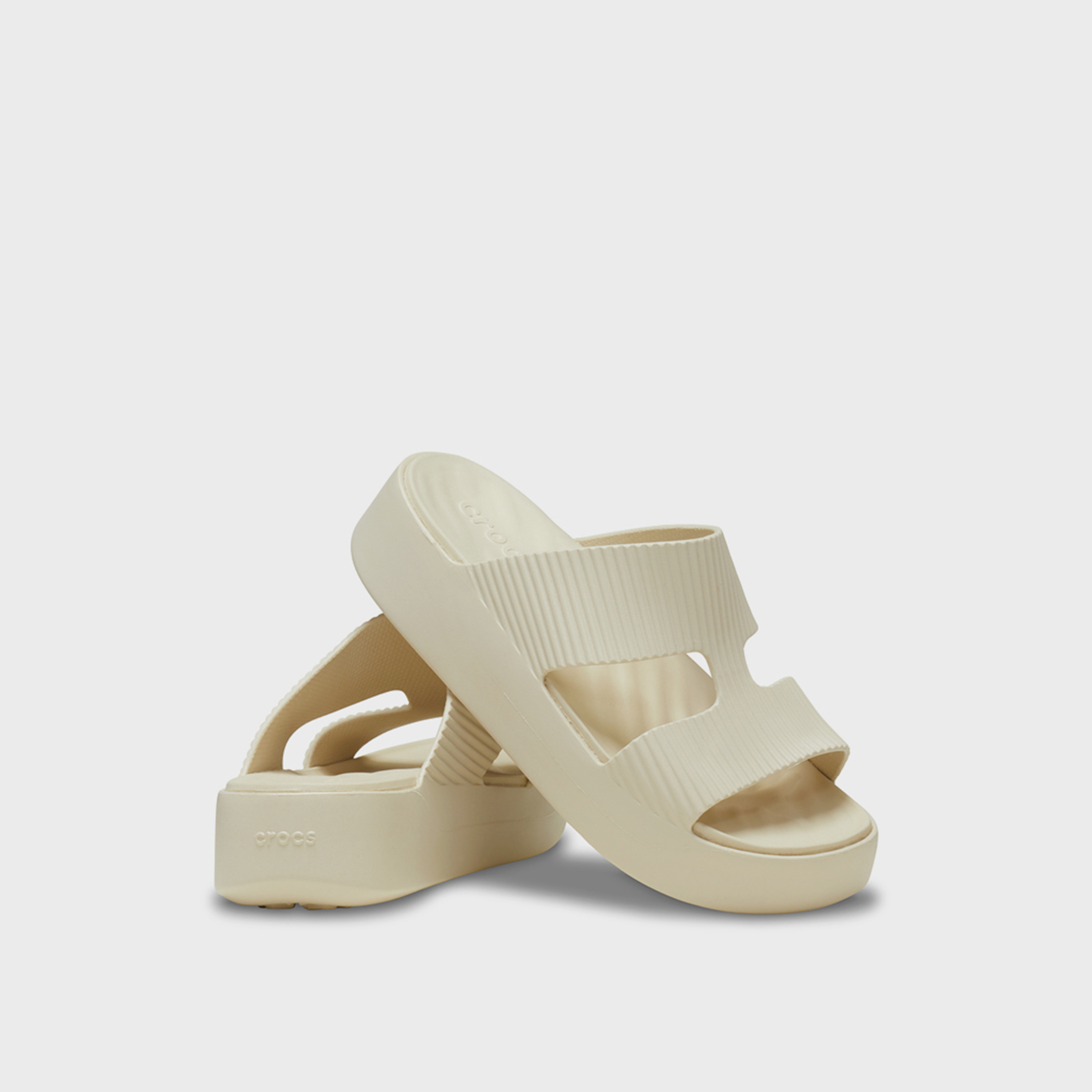 Crocs Women's Slip On Getaway Platform H-Strap Slide Slippers | 210701-0LH-women-shoes-flipflopsandslides-image-1