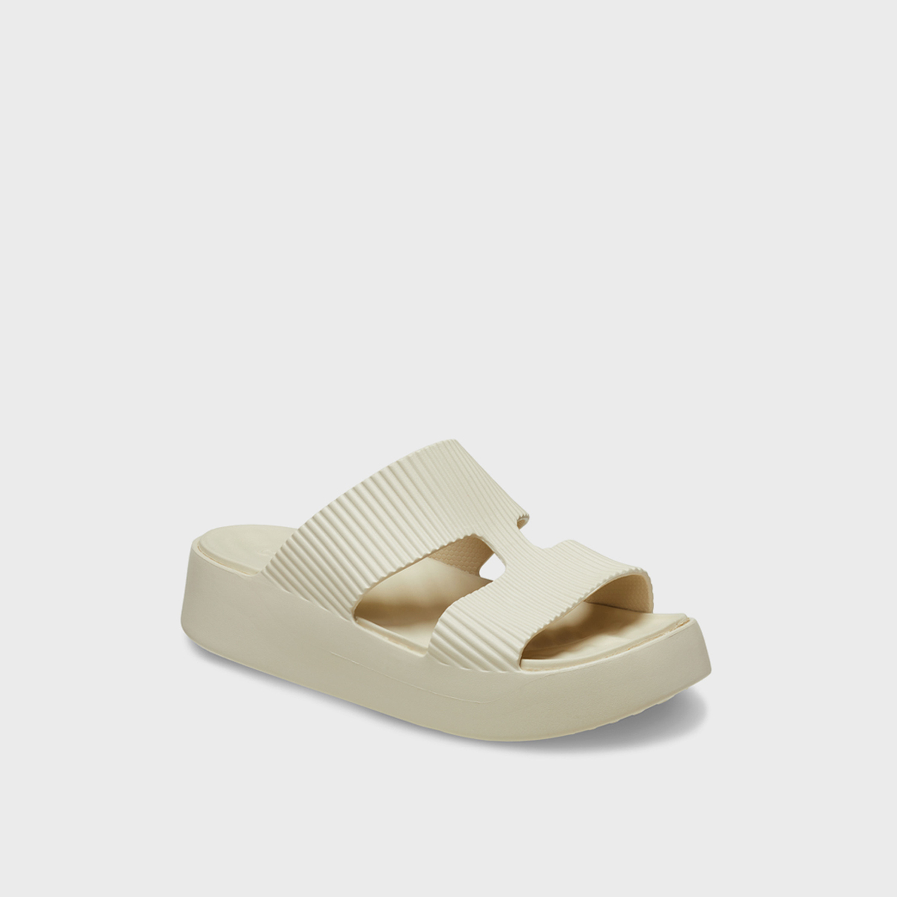 Crocs Women's Slip On Getaway Platform H-Strap Slide Slippers | 210701-0LH-women-shoes-flipflopsandslides-image-3