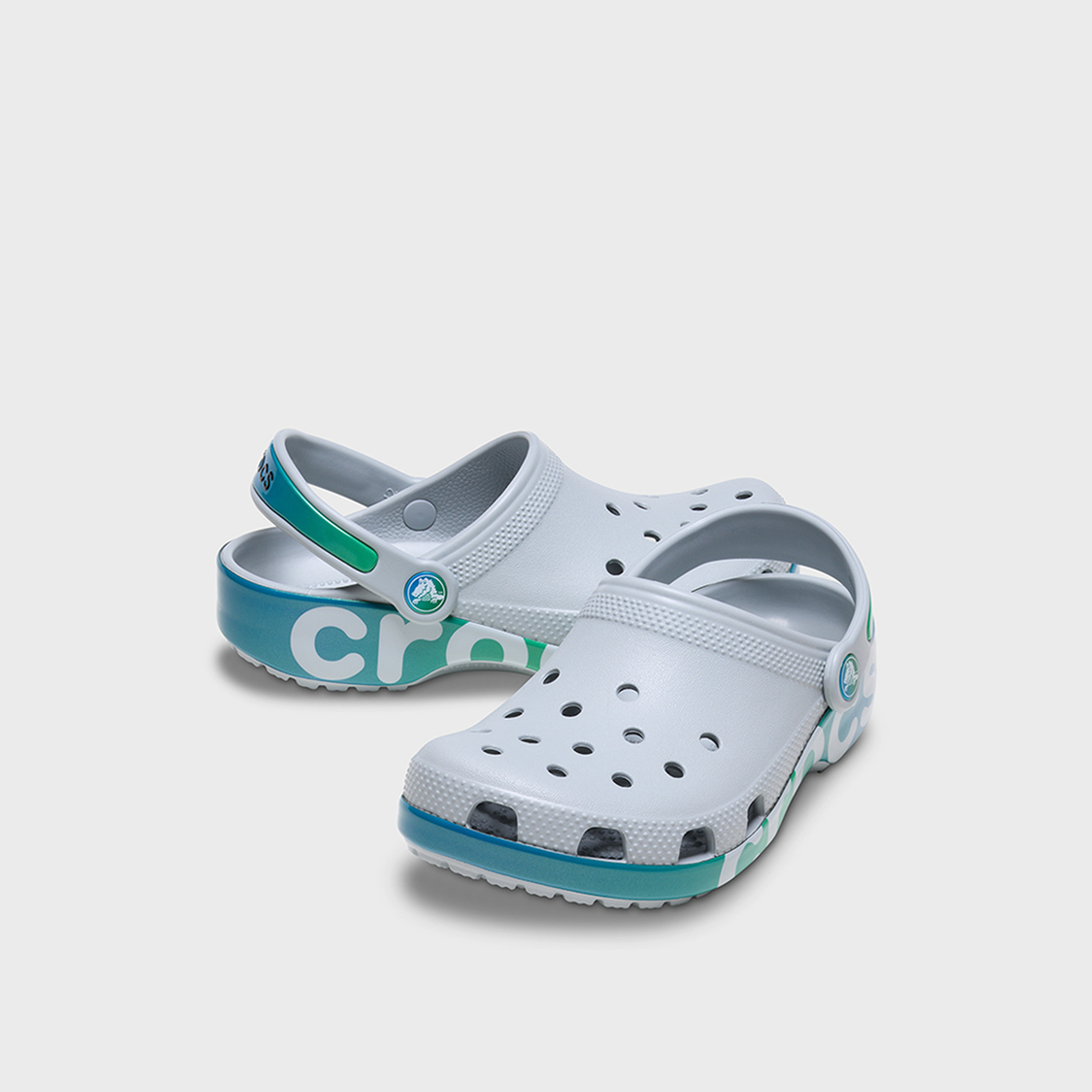 Crocs Kid's Slip On Classic Reflector Clogs | 210714-1NN-boys-shoes-sandals-image-1