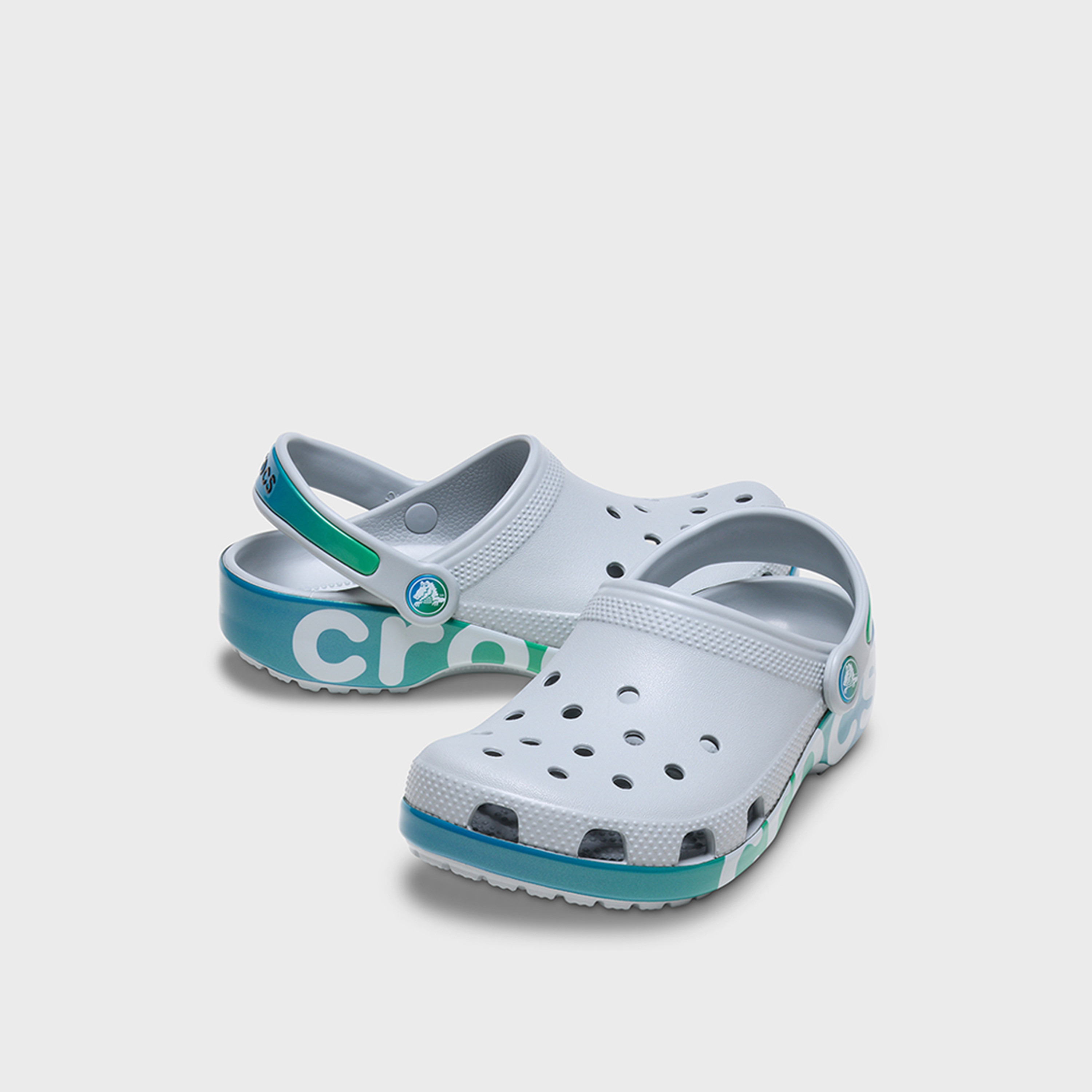 Crocs Kid's Slip On Classic Reflector Clogs | 210715-1NN-boys-shoes-sandals-image-1