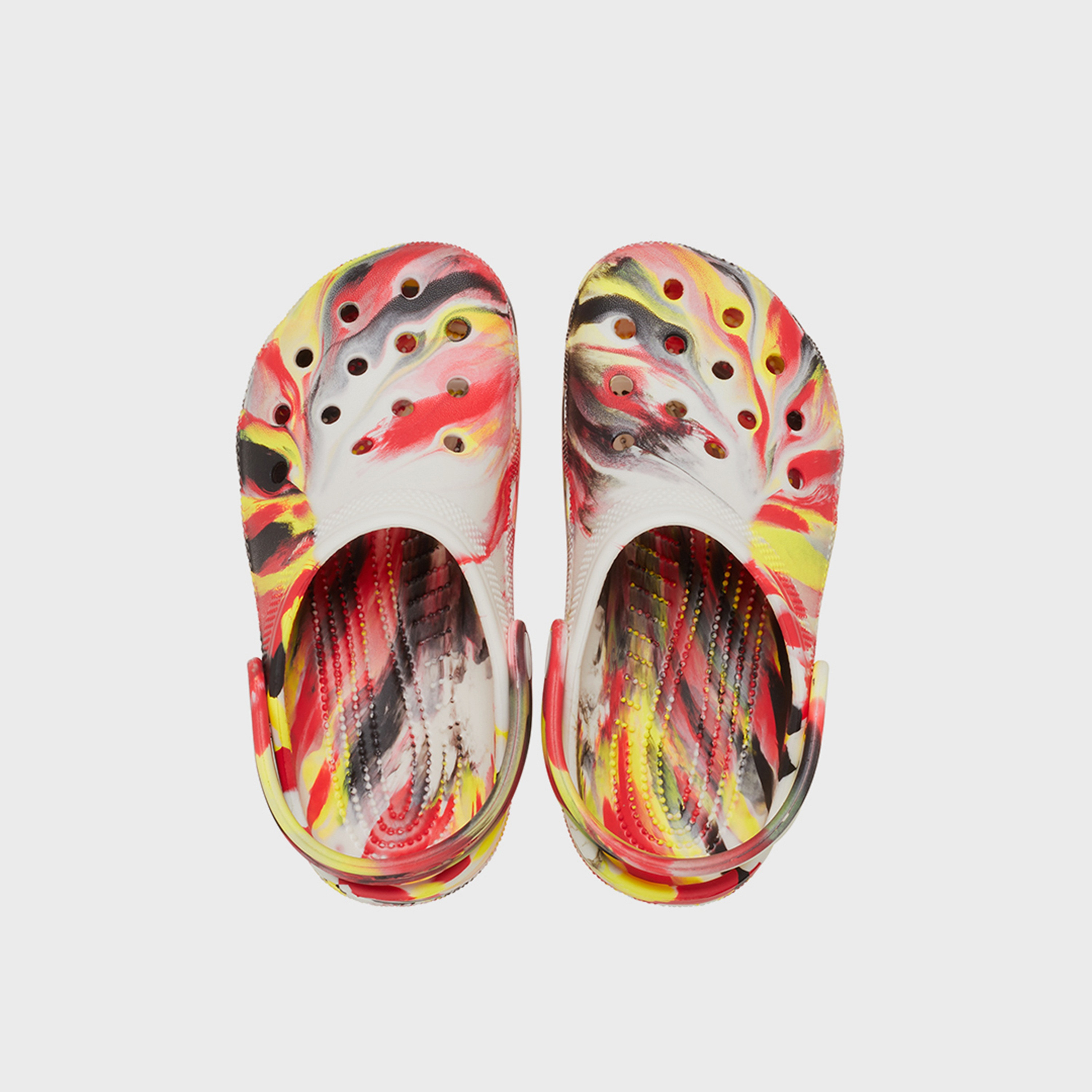 كروكس- شبشب غلو كيه رخامي كلاسيكي سهل الارتداء للأطفال | 210718-6WE-boys-shoes-flipflopsandslides-image-2