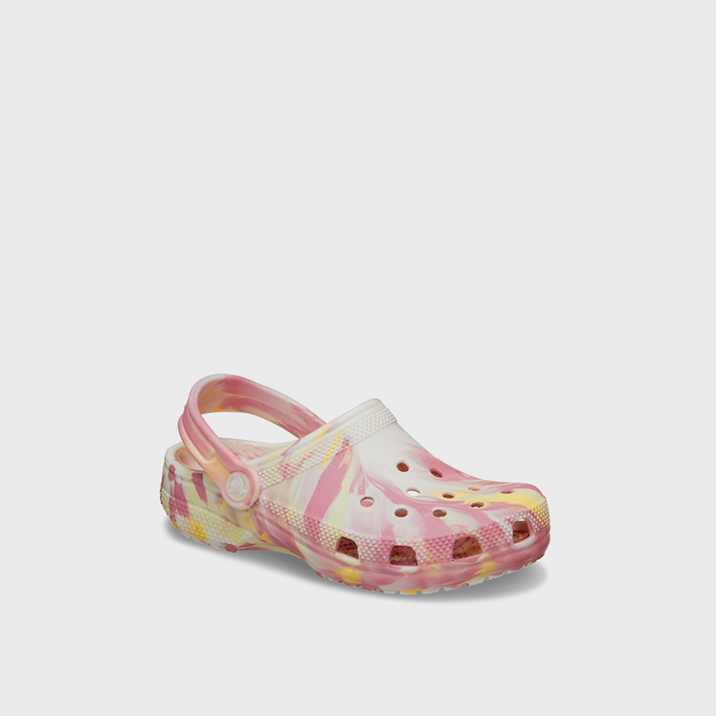 كروكس- شبشب غلو كيه رخامي كلاسيكي سهل الارتداء للأطفال | 210718-78S-women-shoes-flipflopsandslides-image-3