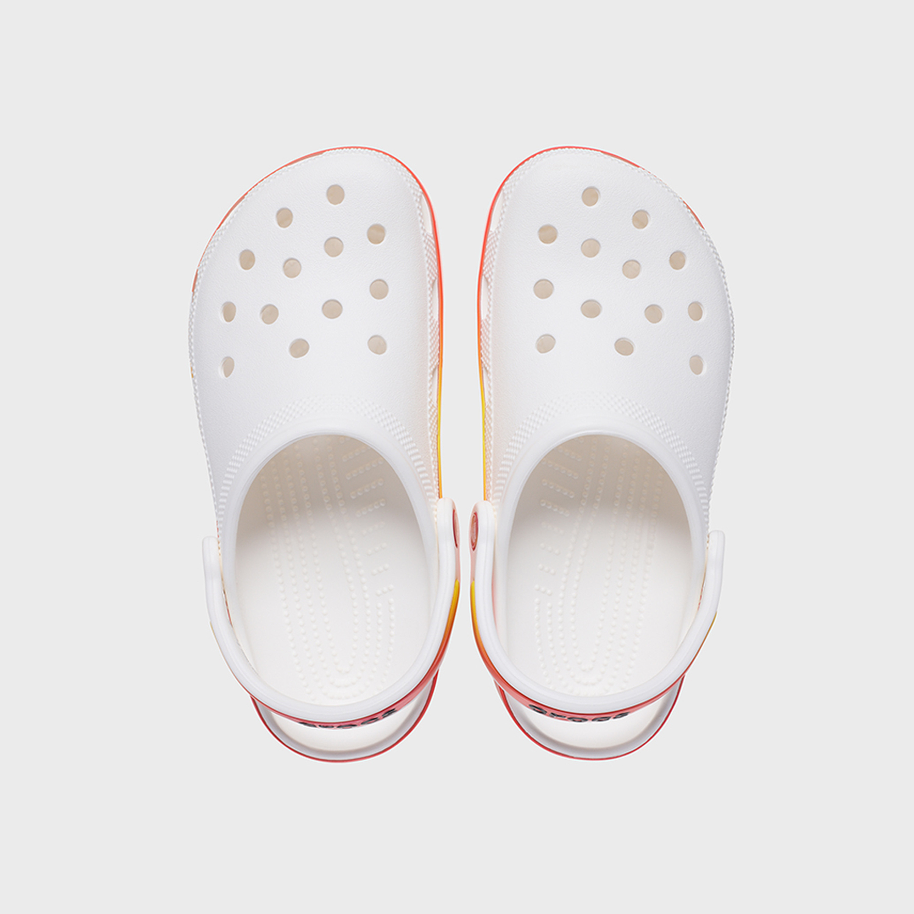 Crocs Unisex Slip On Classic Reflector Clogs | 210732-100-women-shoes-flipflopsandslides-image-2