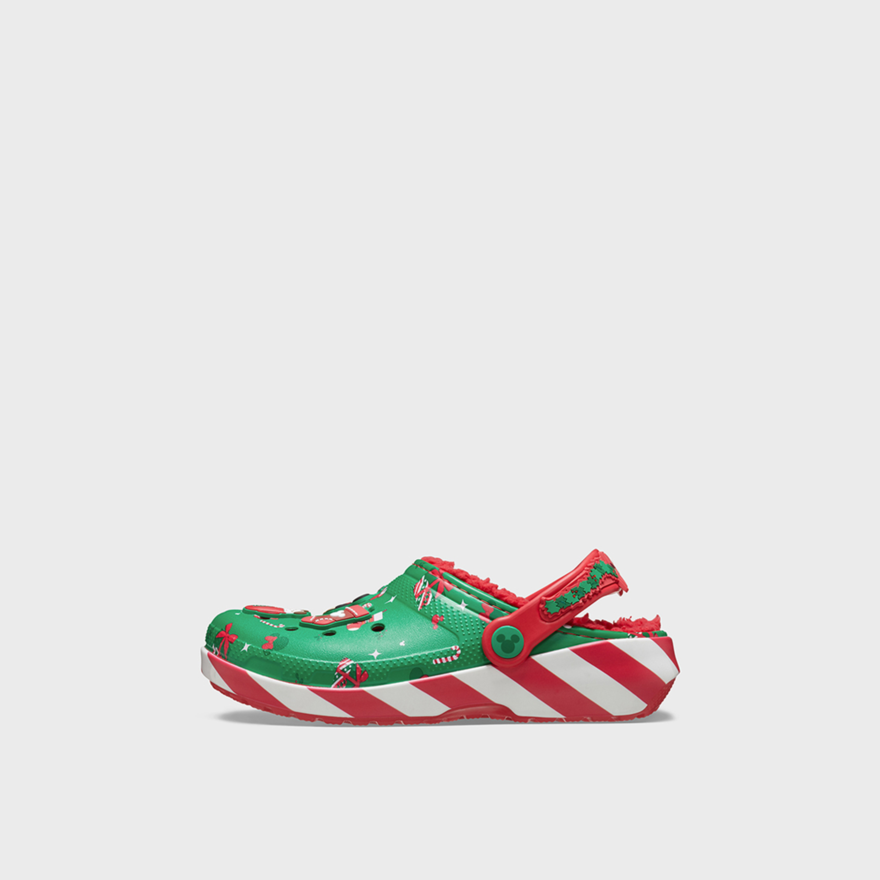 Crocs Kid's Slip On Mickey Xmas Clogs | 210814-90H-girls-shoes-sandals-image-4