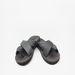 Lee Cooper Men's Slip-On Cross Strap Slides Sandals-Men%27s Flip Flops & Beach Slippers-thumbnailMobile-2