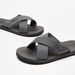 Lee Cooper Men's Slip-On Cross Strap Slides Sandals-Men%27s Flip Flops and Beach Slippers-thumbnailMobile-3