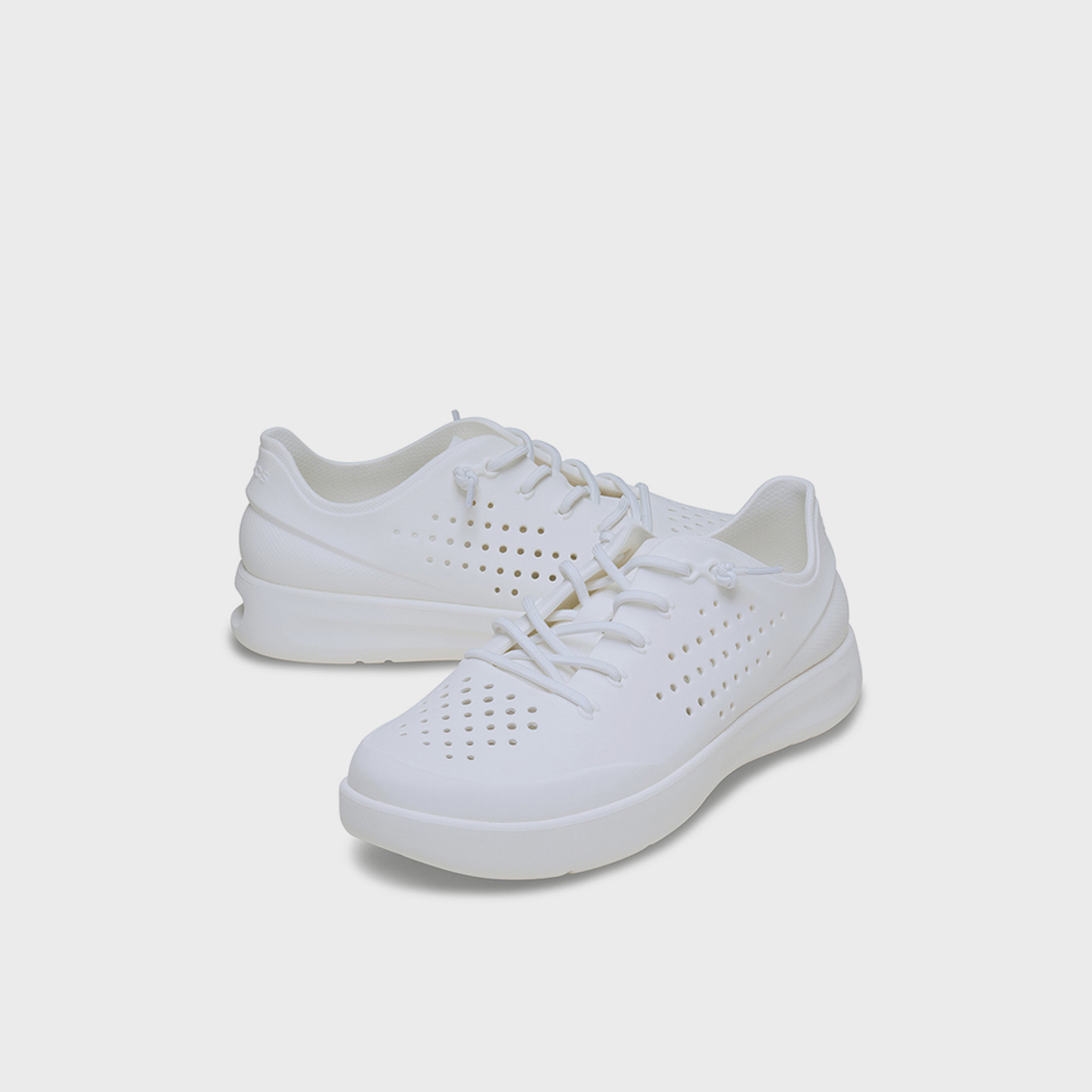 Crocs Women's Lace-Up InMotion Low-Ankle Flat Sneakers | 210832-1VL-women-shoes-sneakers-image-1