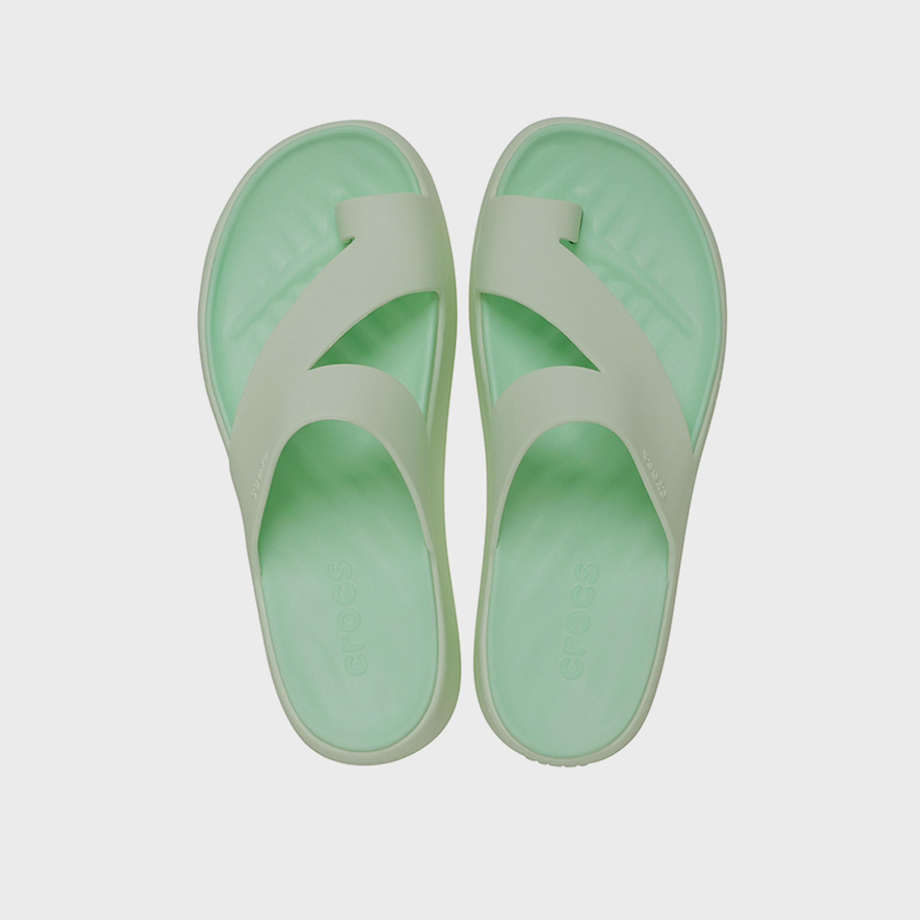 Crocs Women's Slip On Getaway Platform Toe Loop Slide Slippers | 210834-3YH-women-shoes-flipflopsandslides-image-2
