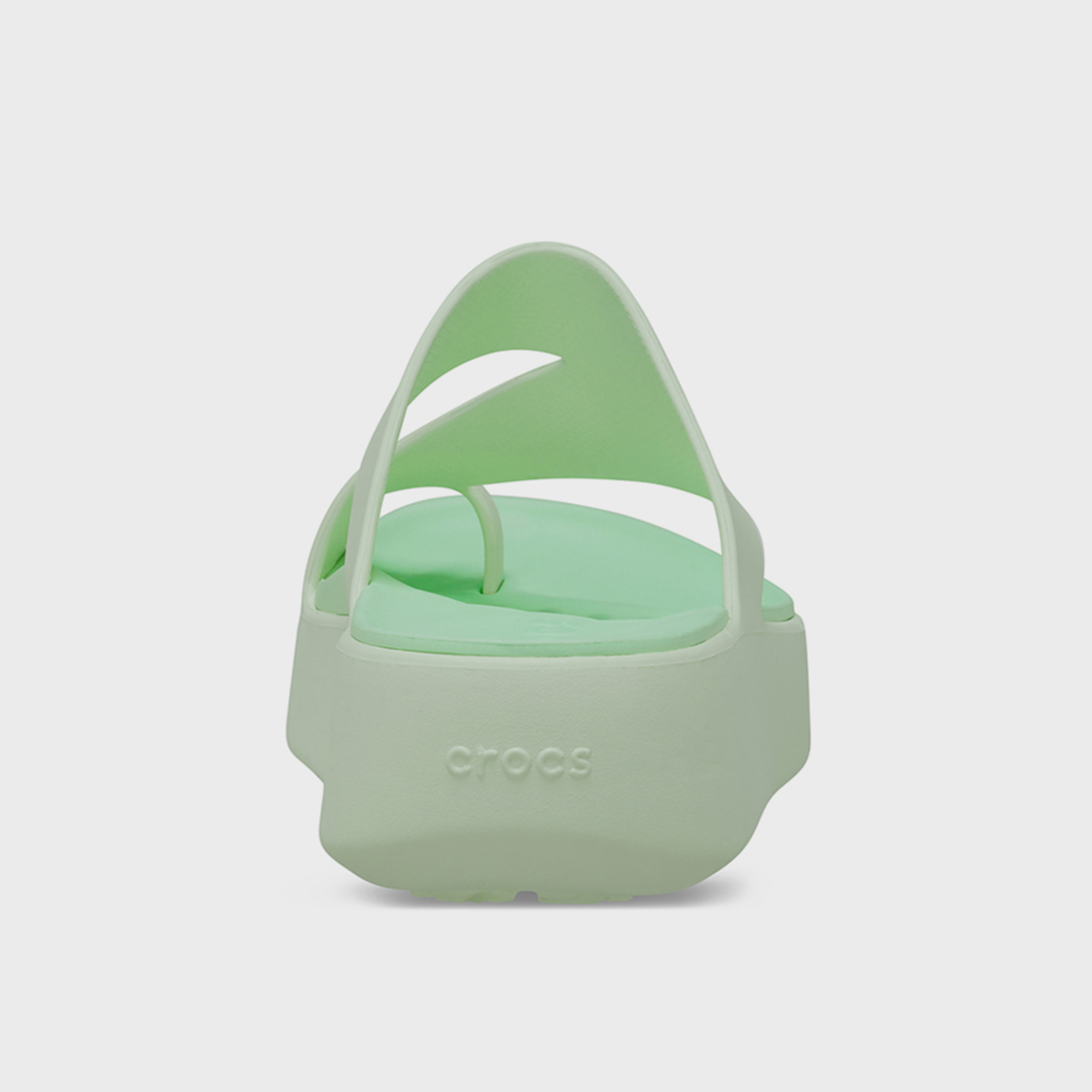 Crocs Women's Slip On Getaway Platform Toe Loop Slide Slippers | 210834-3YH-women-shoes-flipflopsandslides-image-4