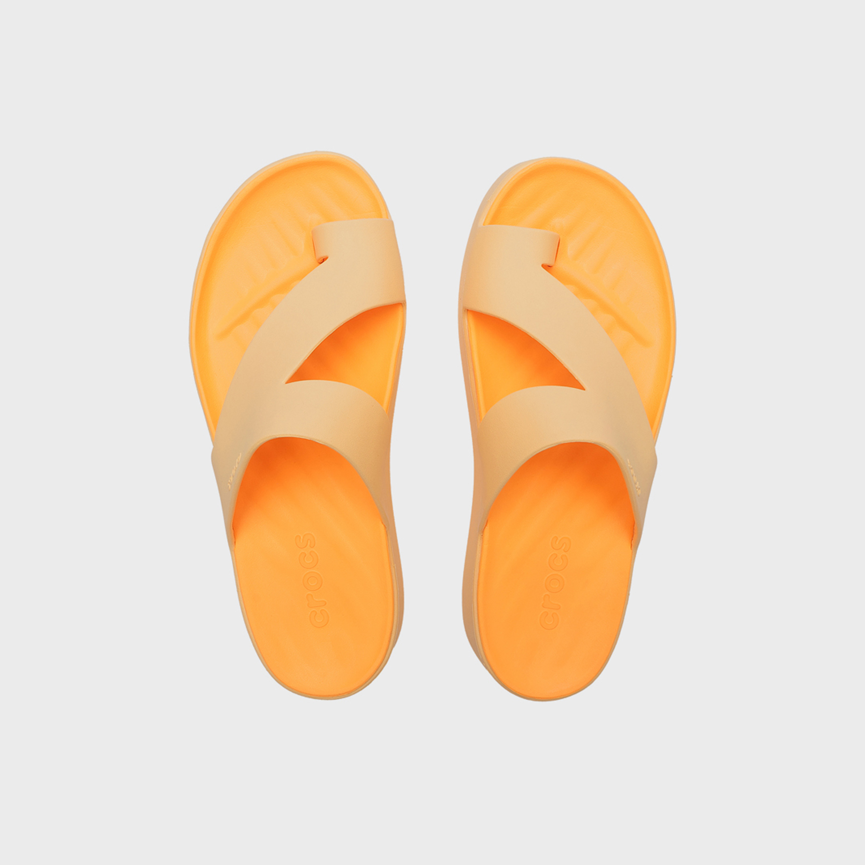 Crocs Women's Slip On Getaway Platform Toe Loop Slide Sandals | 210834-78Z-women-shoes-sandals-flats-image-5