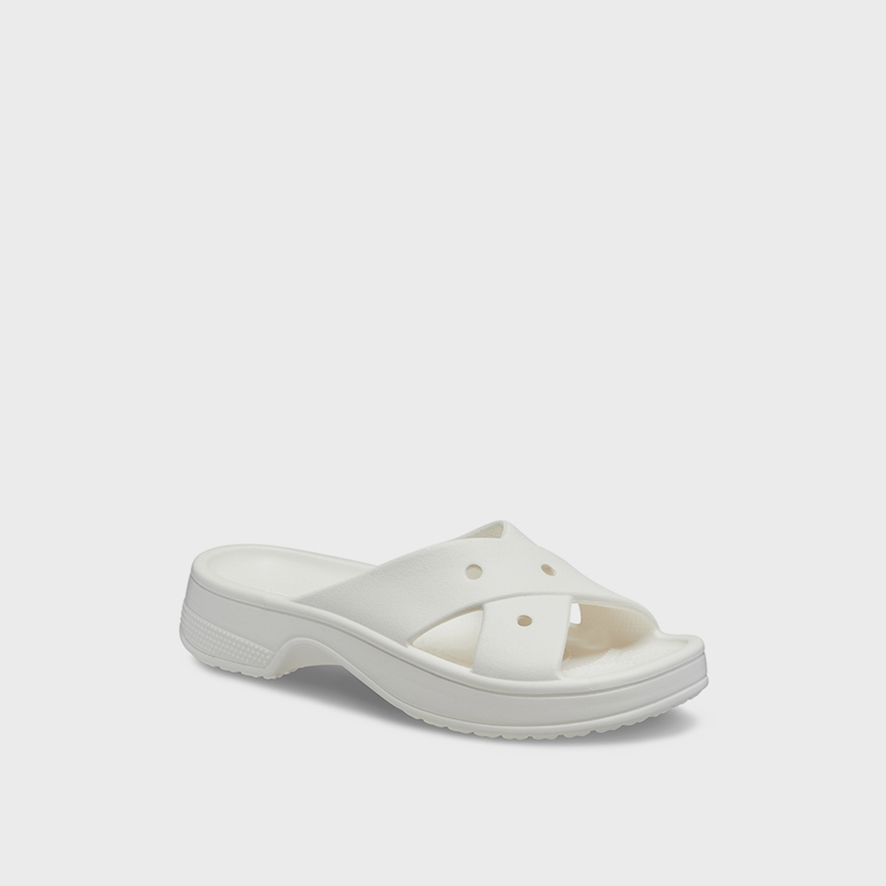 Crocs Women's Slip On Classic Cross Strap Slide Slippers | 210840-0WV-women-shoes-flipflopsandslides-image-3