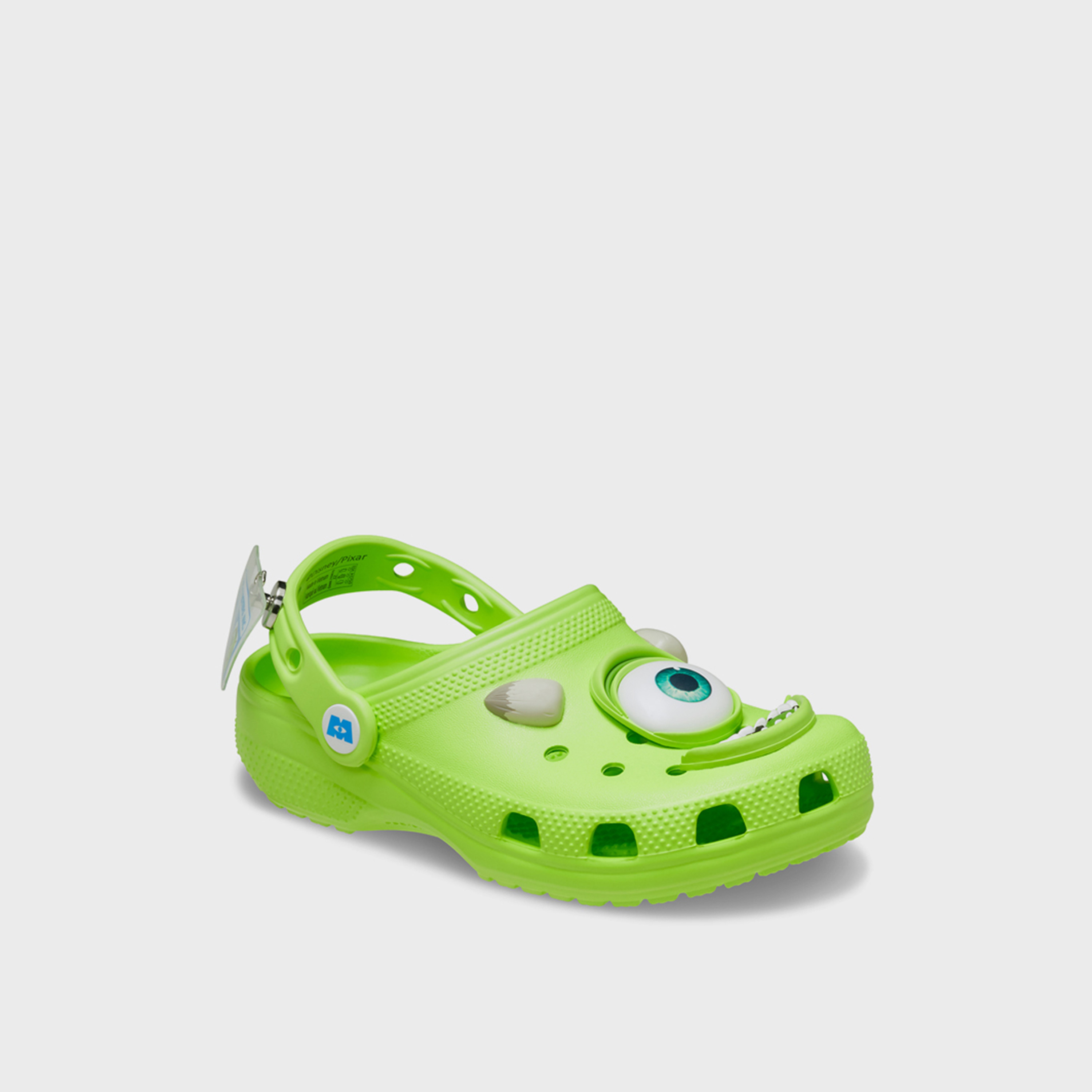 Crocs Kid's Slip-On Monsters Inc Mike Classic Clogs | 210876-90H-girls-shoes-sandals-image-3