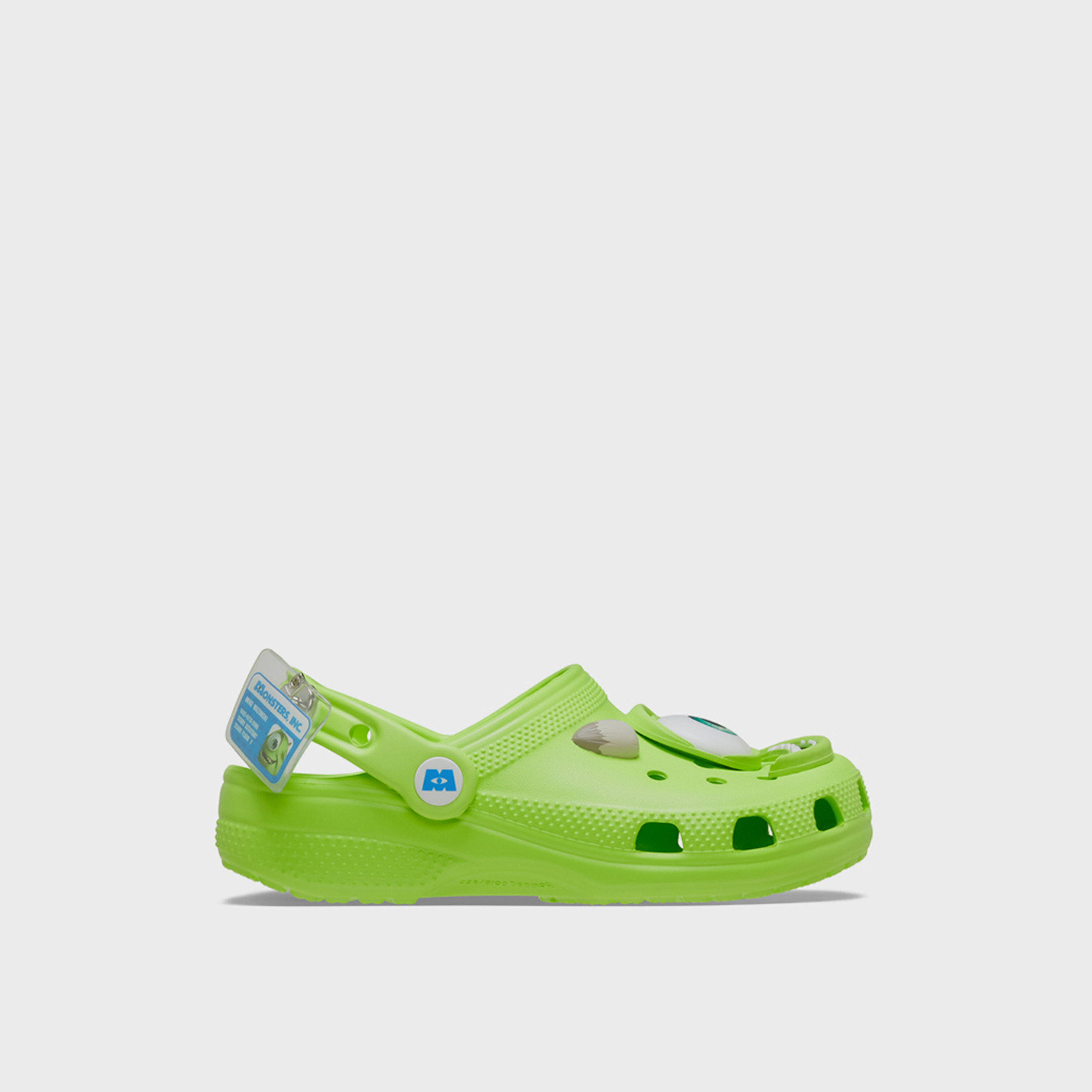 Crocs Kid's Slip-On Monsters Inc Mike Classic Clogs | 210876-90H-girls-shoes-sandals-image-4