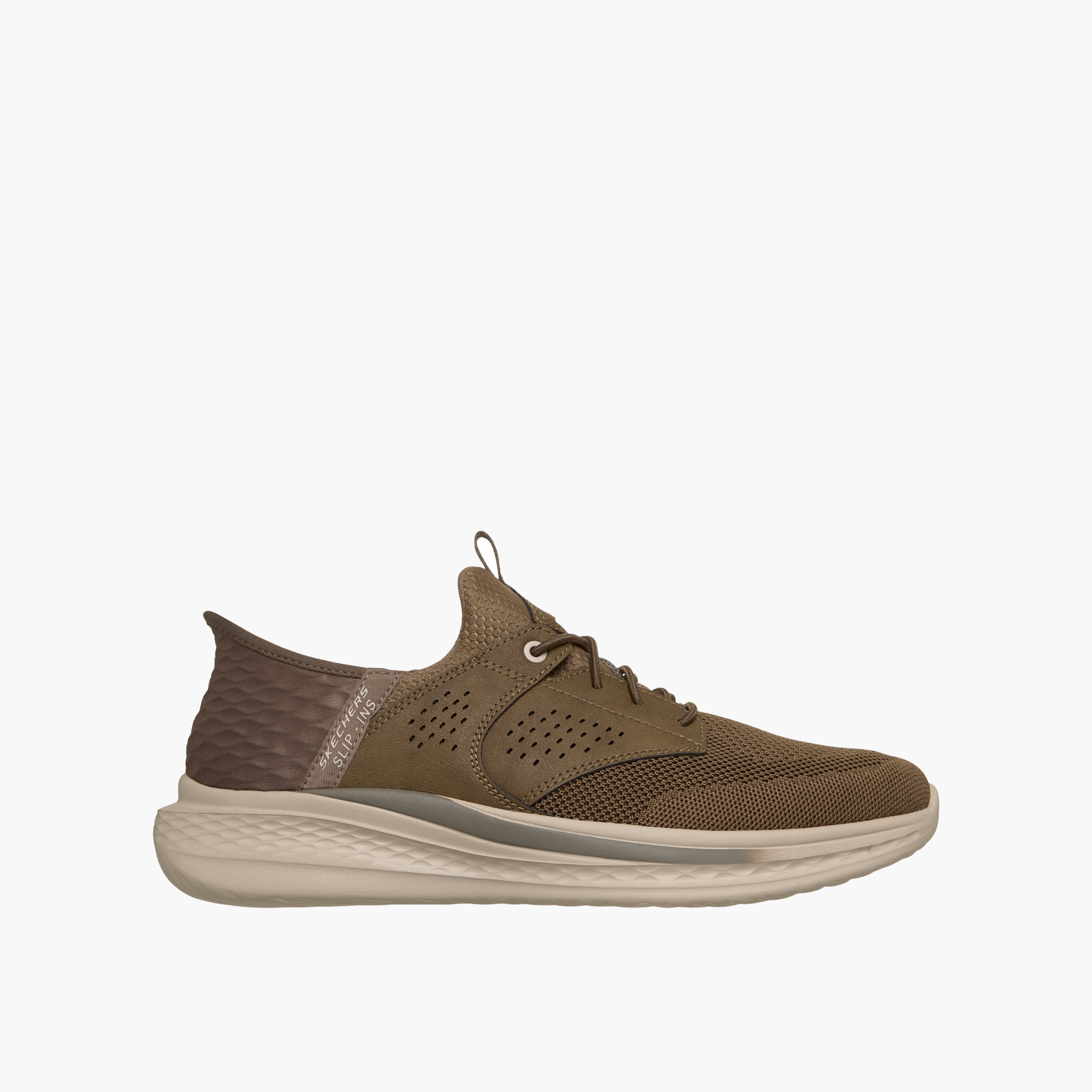 حذاء سليد رياضي سهل الإرتداء للرجال من سكيتشرز-men-shoes-sneakers-image-1