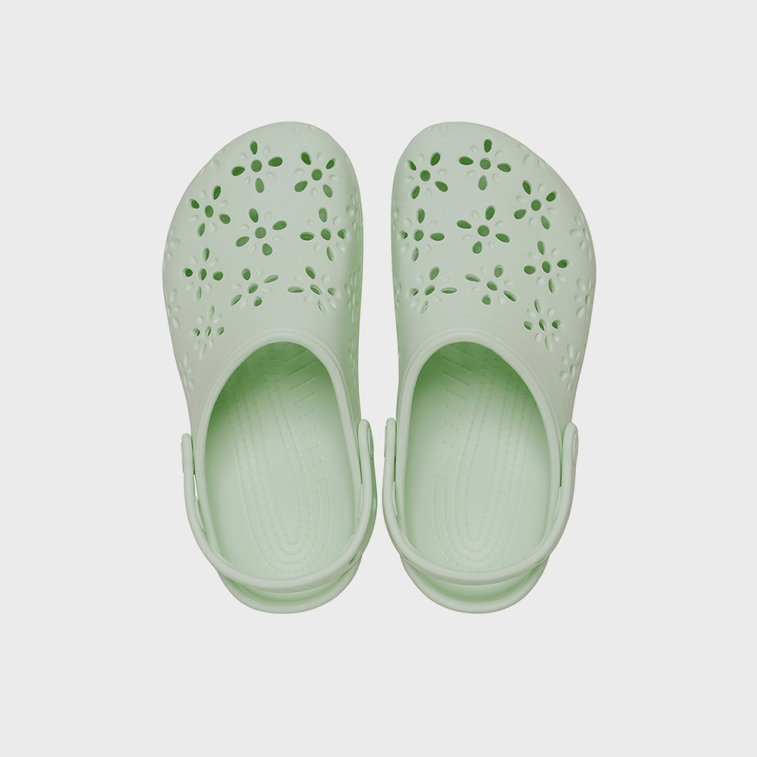 Crocs Unisex Slip On Classic Floral Cut Out Clogs | 210927-3YH-men-shoes-flipflopsandslides-image-4