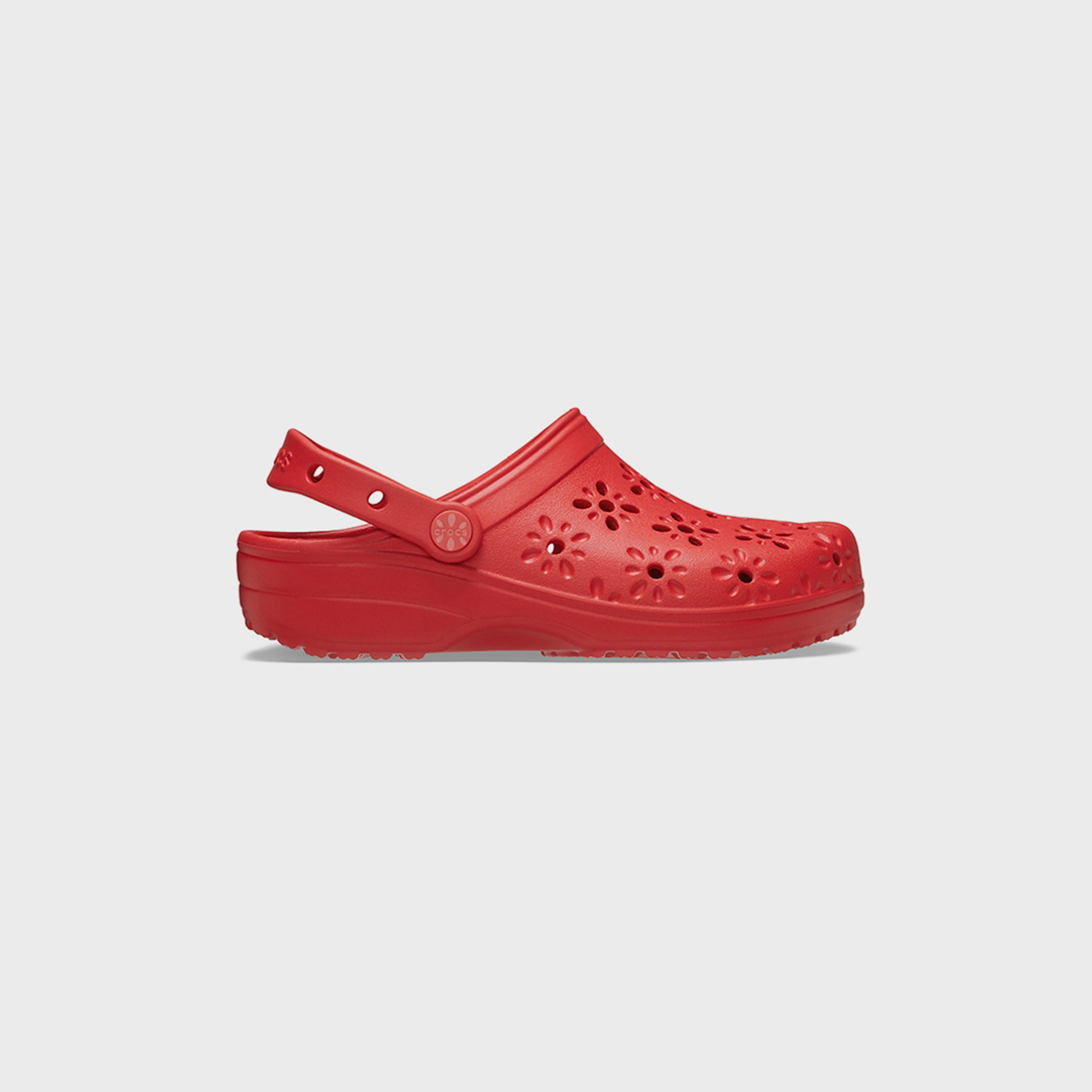 Crocs Unisex Slip-On Classic Floral Cut Out Clogs|210927-6ZR-women-shoes-sandals-flats-image-4