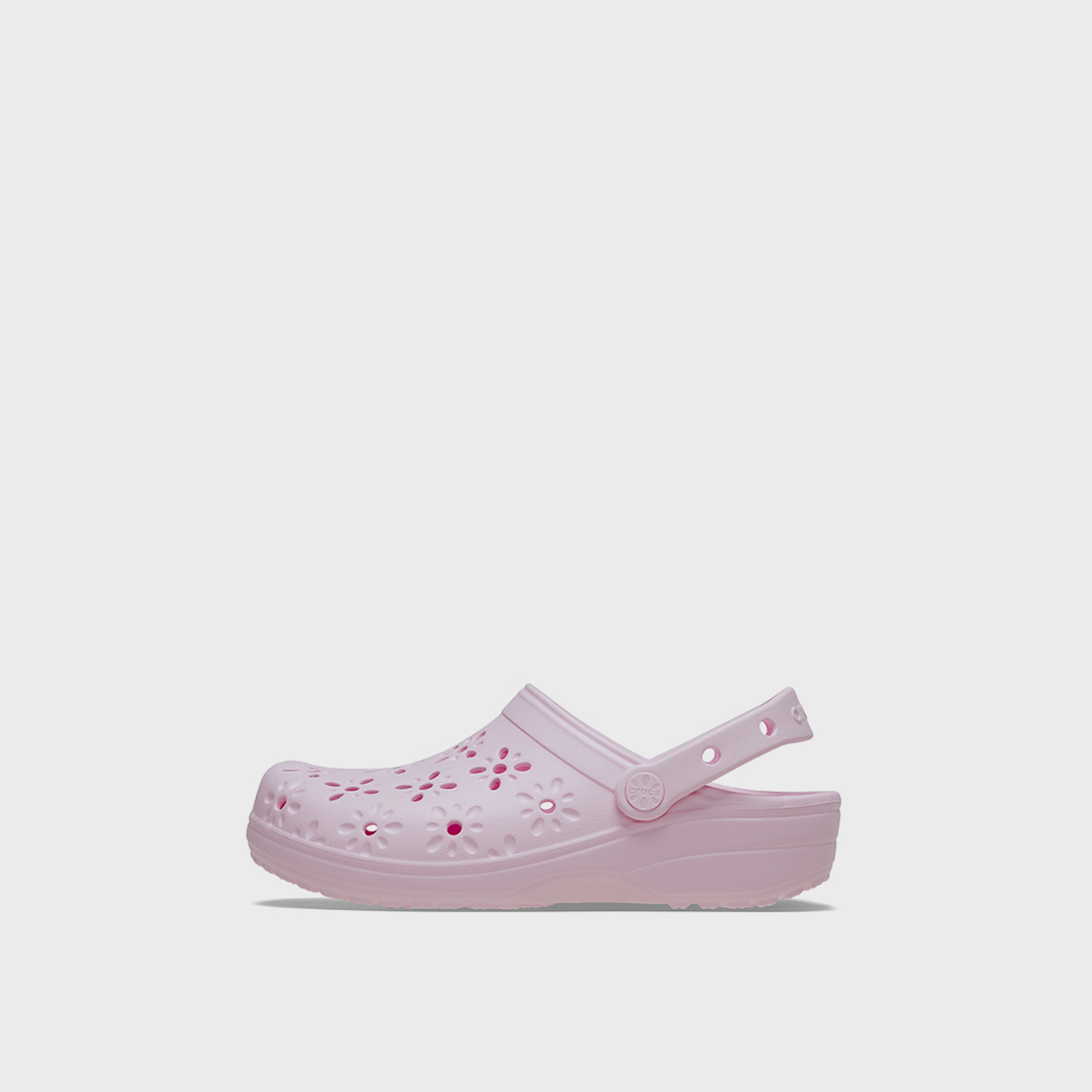 كروكس- شبشب مورّد كلاسيكي سهل الارتداء للجنسين | 210927-6ZW-girls-shoes-sandals-image-4