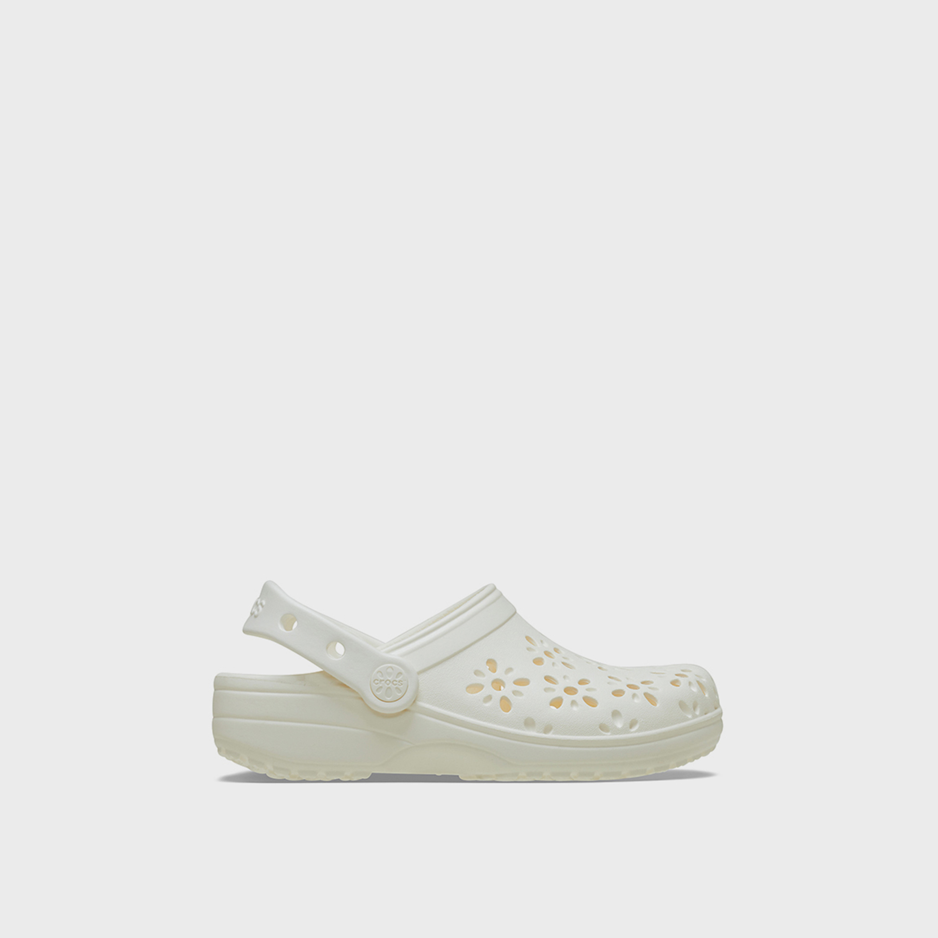 Crocs Kid's Slip On Classic Floral Cut Out K Clogs | 210943-0WV-boys-shoes-flipflopsandslides-image-5