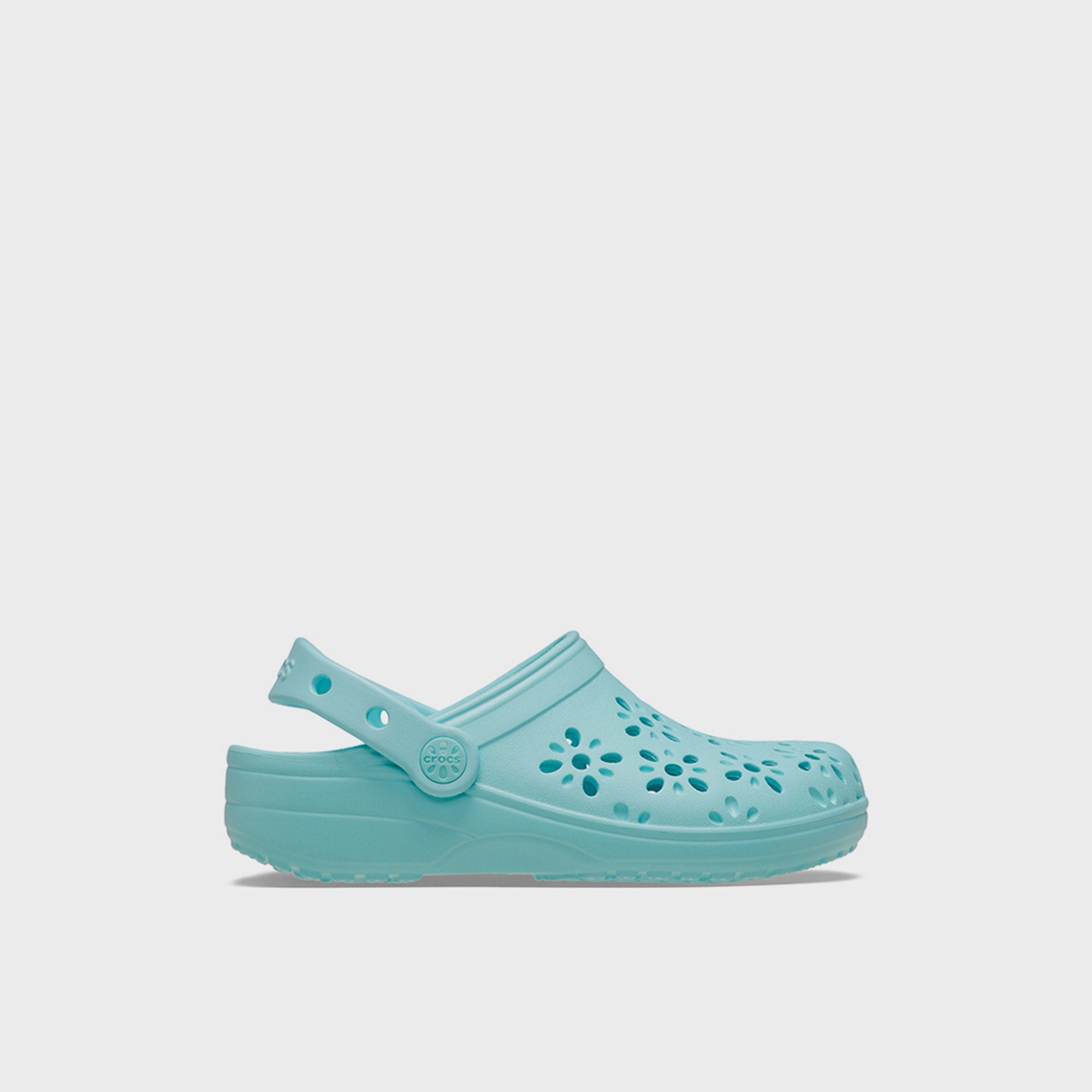 كروكس - حذاء أطفال سهل الارتداء بتصميم كلاسيكي مزين بالزهور | 210943-4PD-boys-shoes-flipflopsandslides-image-3