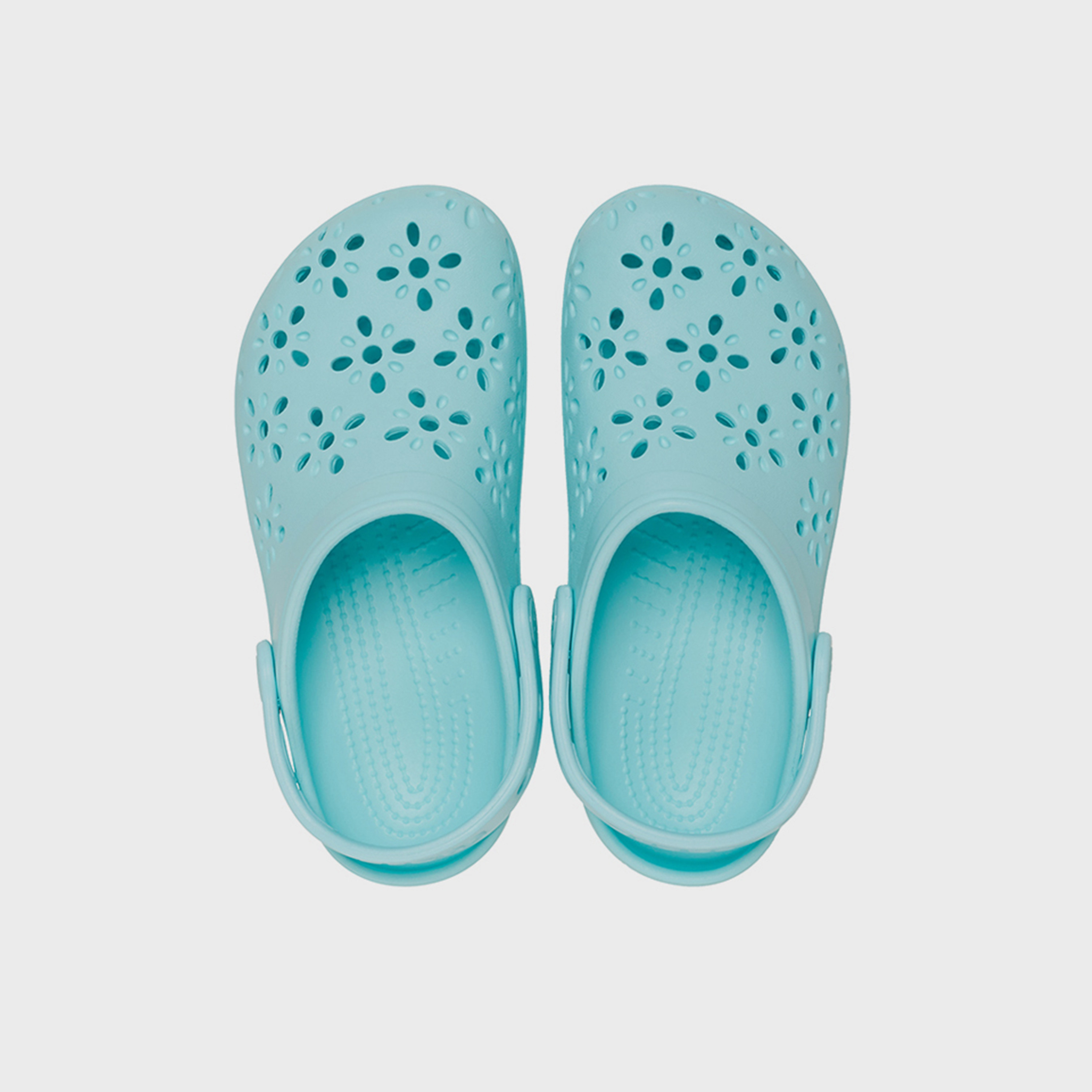 كروكس - حذاء أطفال سهل الارتداء بتصميم كلاسيكي مزين بالزهور | 210943-4PD-boys-shoes-flipflopsandslides-image-4