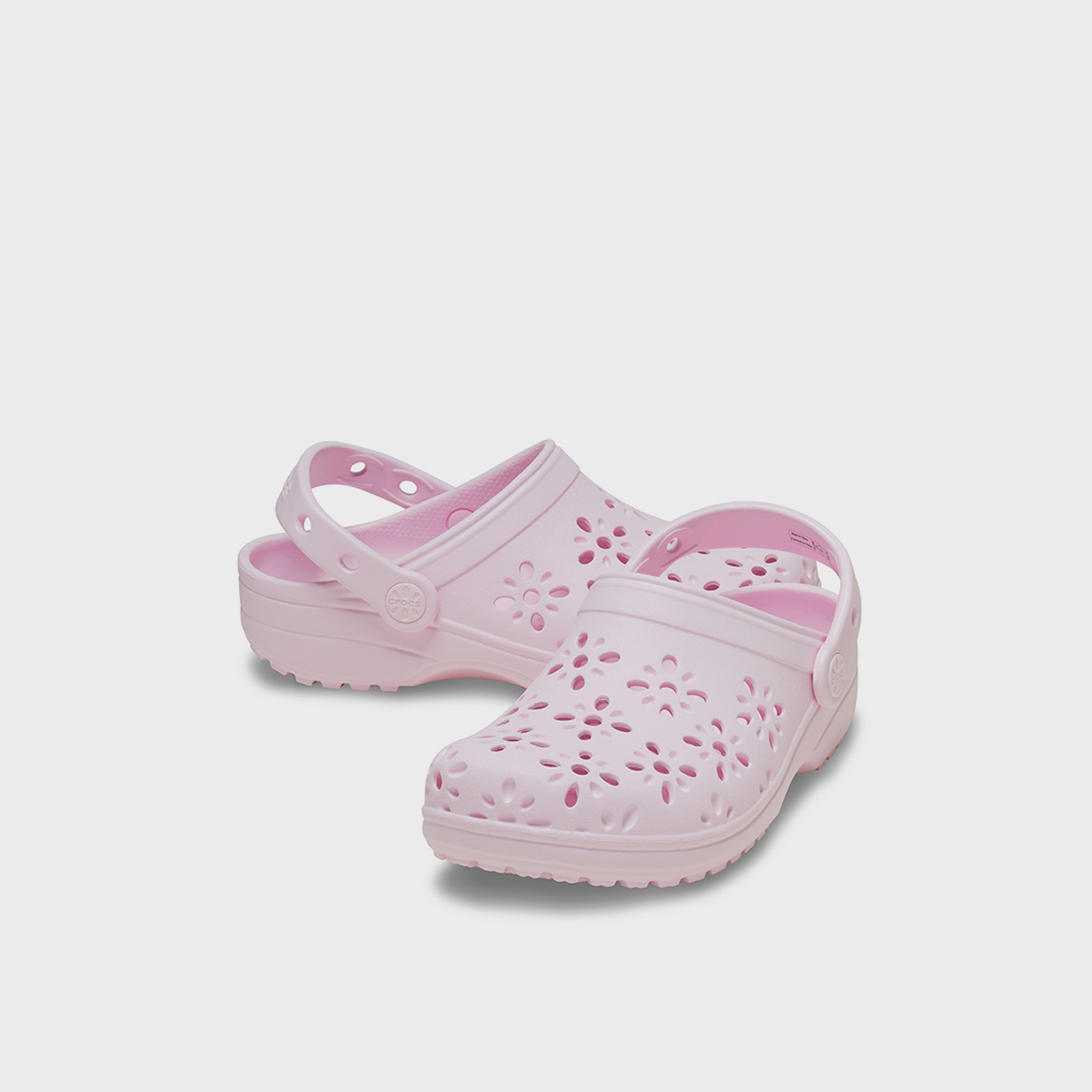 كروكس - حذاء قبقاب كلاسيكي للبنات حزام خلفي | 210944-6ZW-girls-shoes-flipflopsandslides-image-1