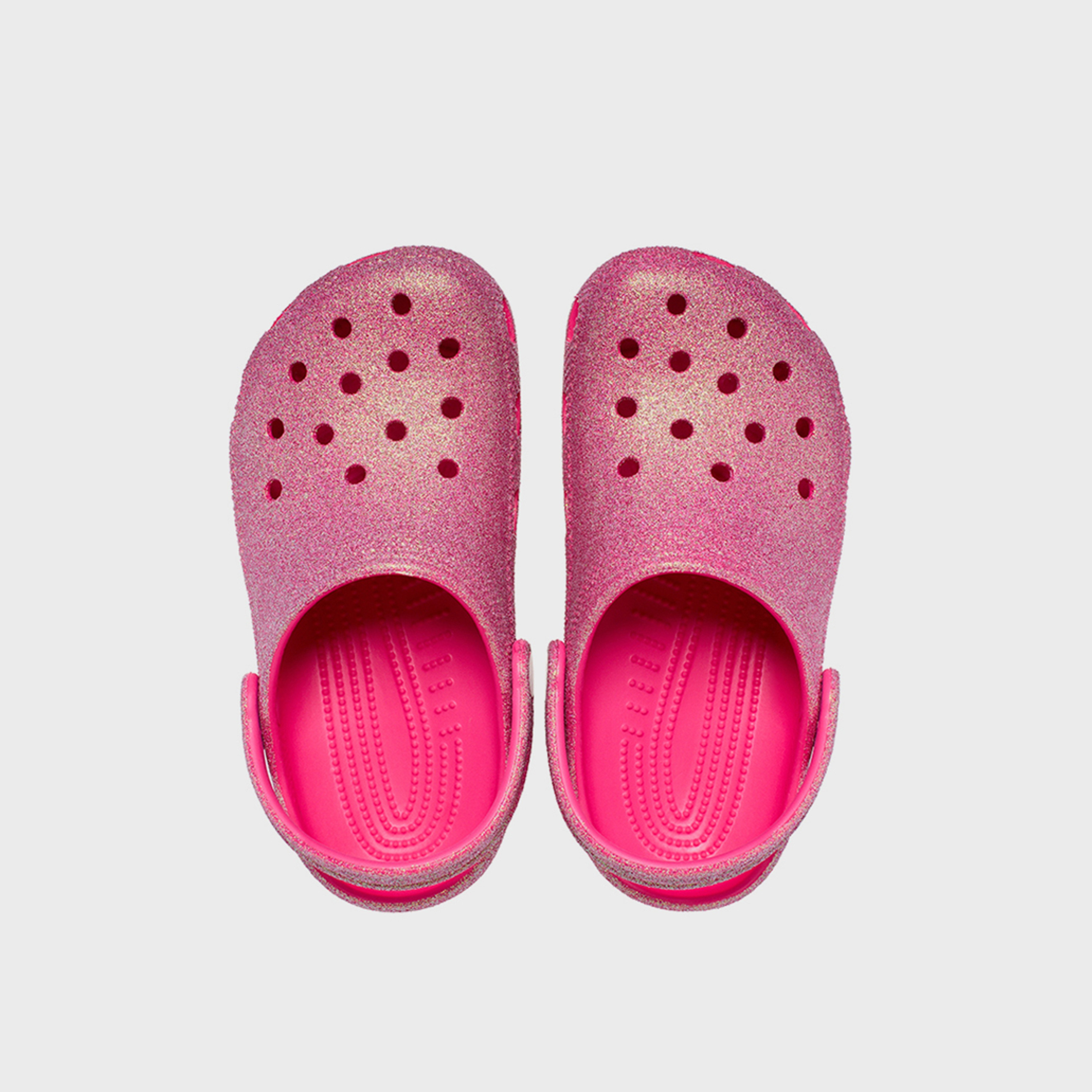 كروكس- شبشب كلاسيكي لامع سهل الارتداء للأطفال | 210986-6ZQ-girls-shoes-flipflopsandslides-image-2