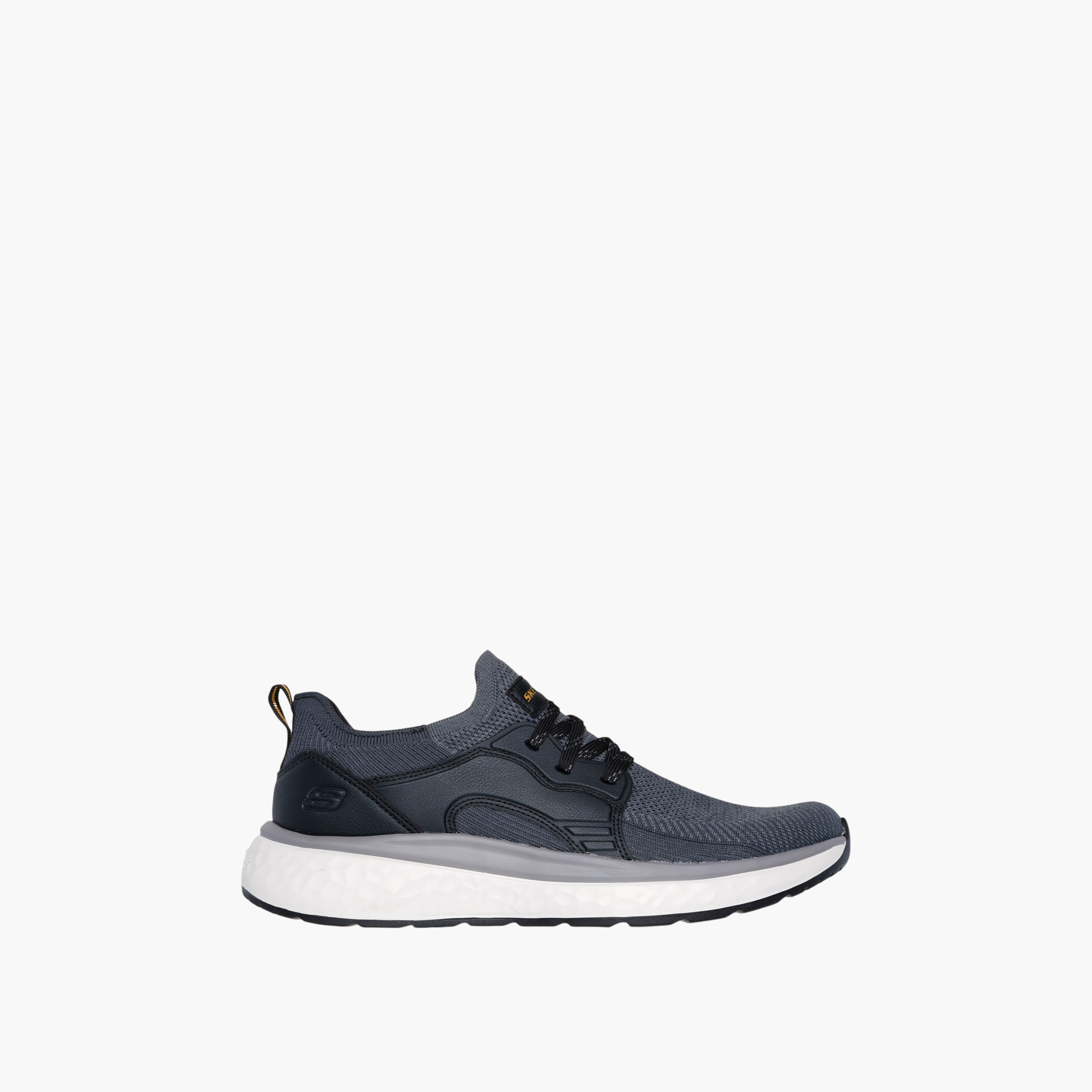 حذاء رياضي لانسر برباط للرجال من سكتشرز - 210986-BKGY-sports-men-shoes-image-2