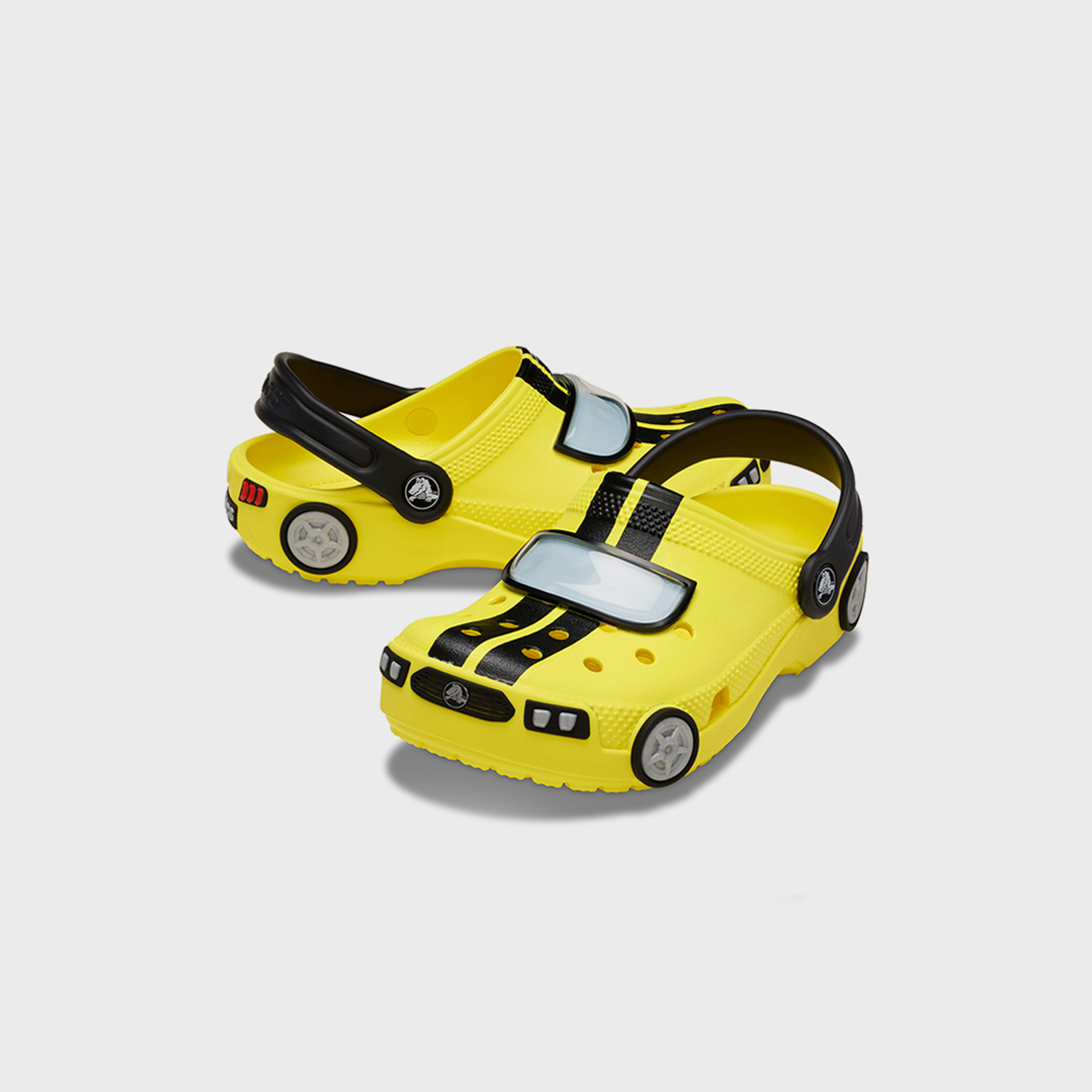 Crocs Kids Slip-On Classic IAM Race Car Clogs|210991-77J-girls-shoes-sandals-image-1