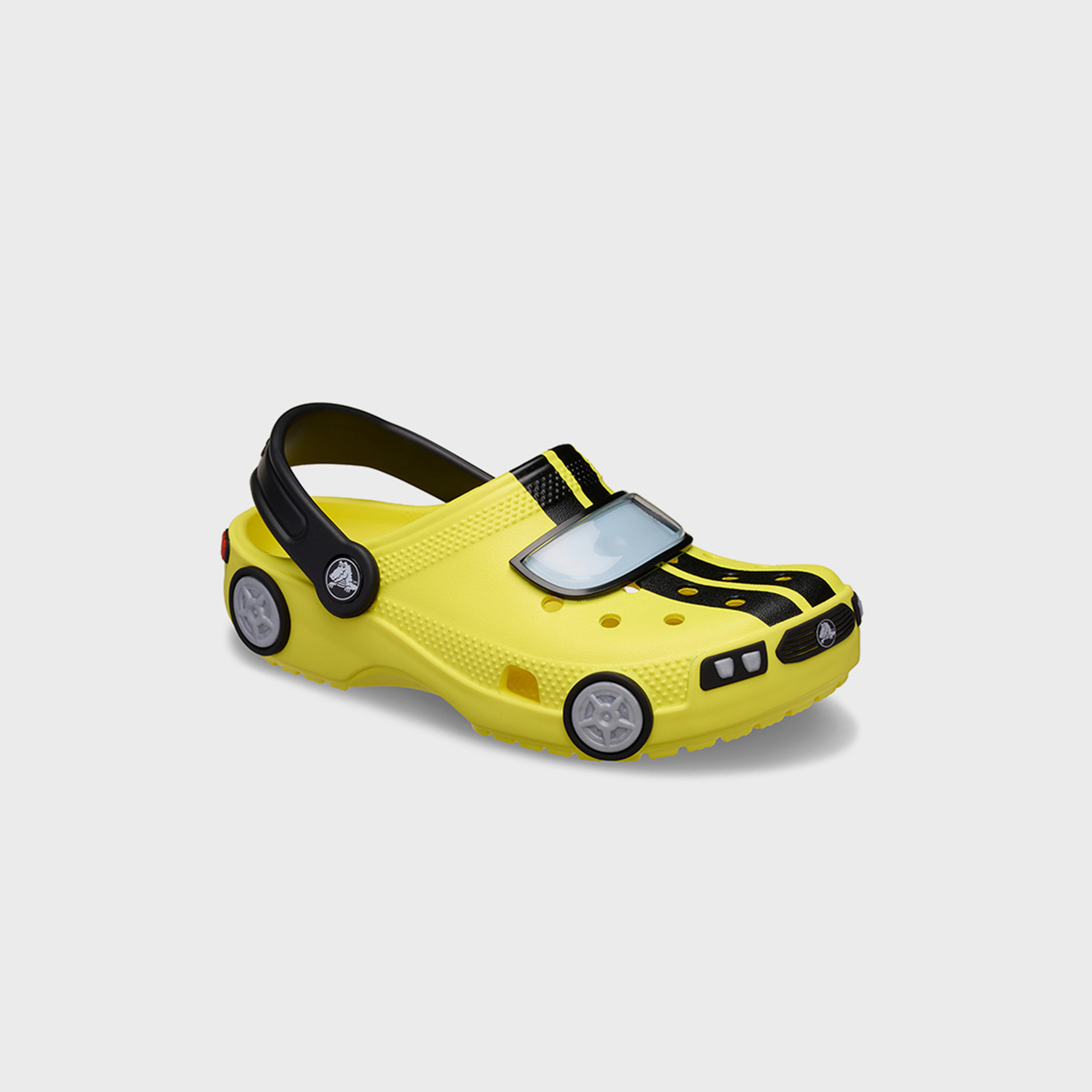 Crocs Kids Slip-On Classic IAM Race Car Clogs|210991-77J-girls-shoes-sandals-image-3
