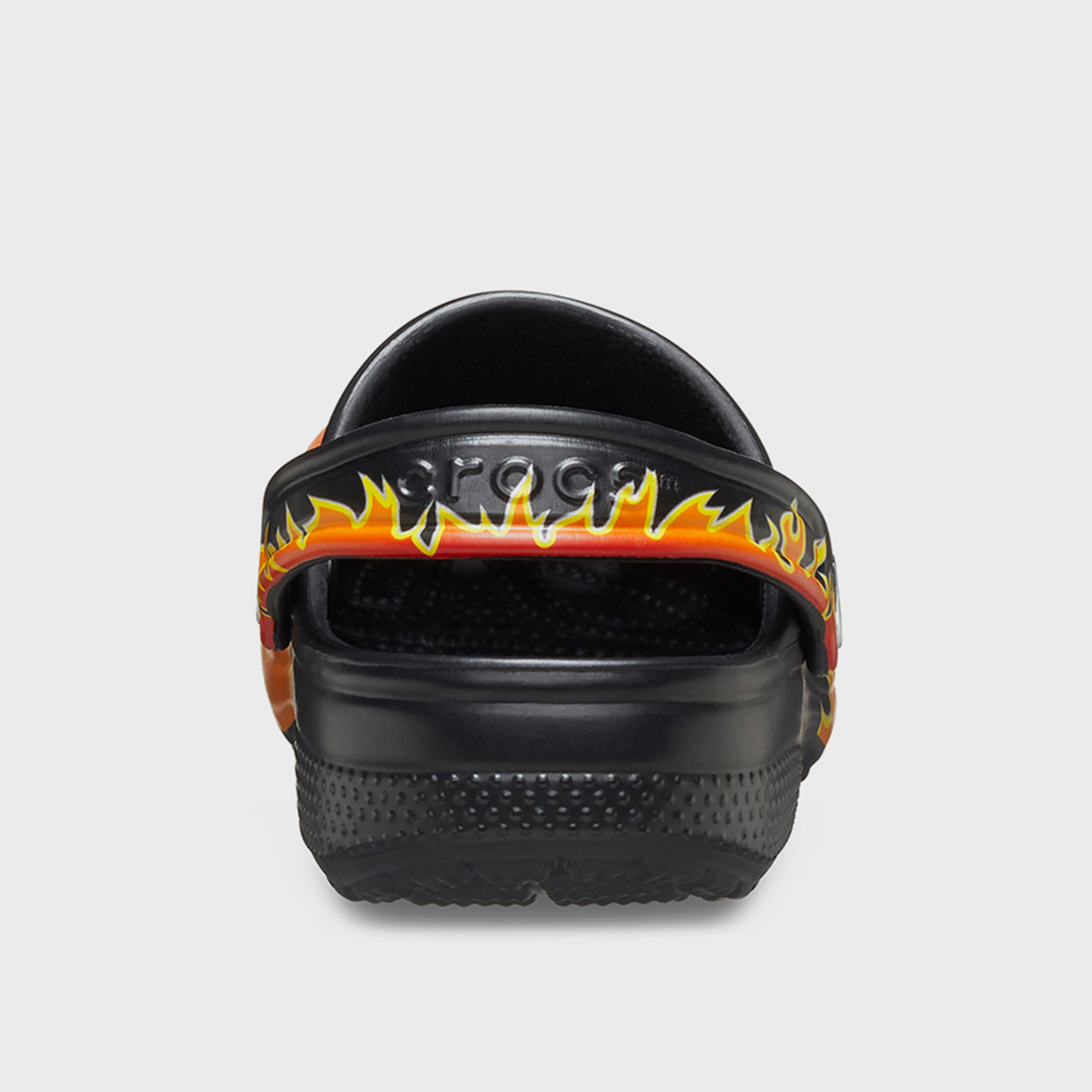 Crocs Kid's Slip-On Classic Flames Clogs | 210993-0C4-boys-shoes-sandals-image-4