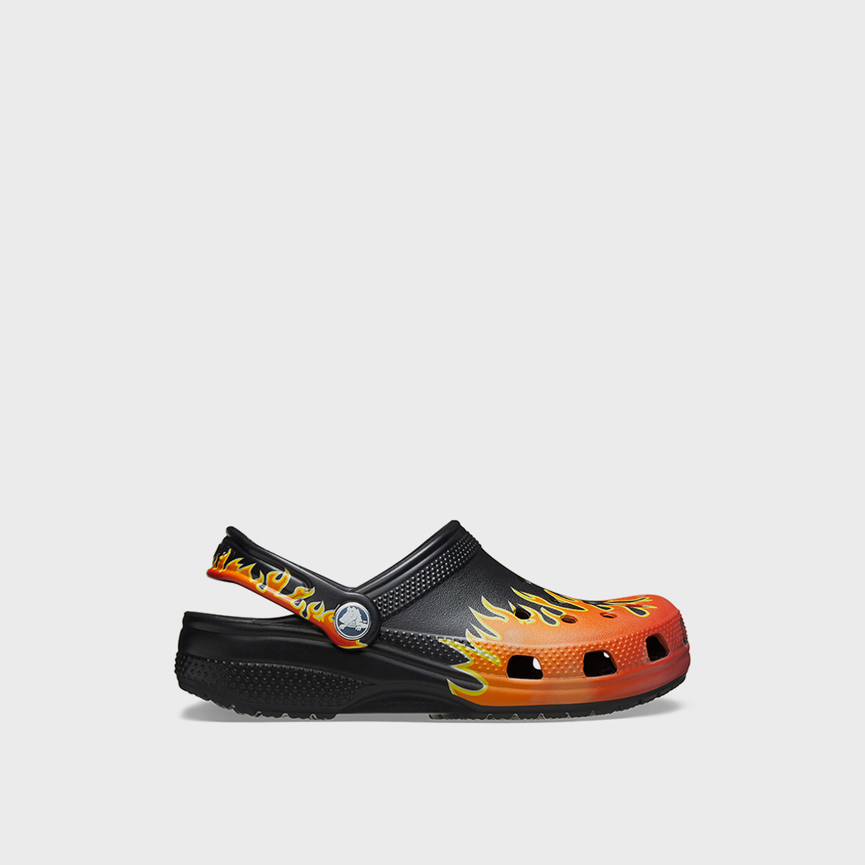 Crocs Kid's Slip-On Classic Flames Clogs | 210993-0C4-boys-shoes-sandals-image-5