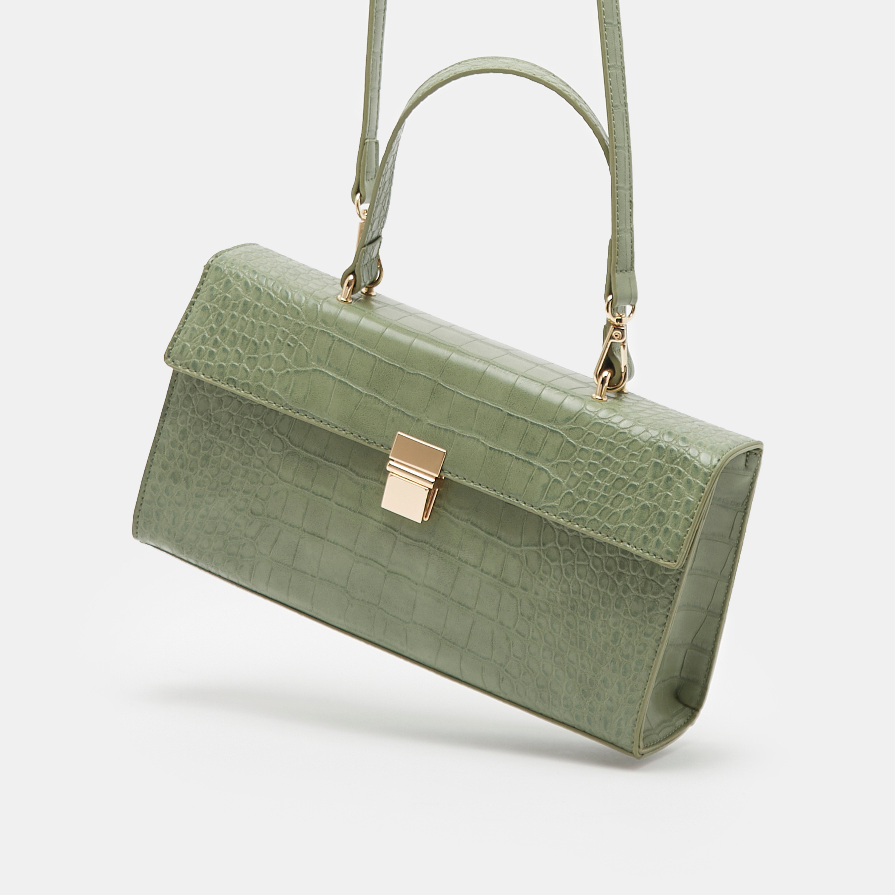 Flora Bella Animal Textured Satchel Bag with Detachable Strap-women-bagsandwallets-handbags-image-2