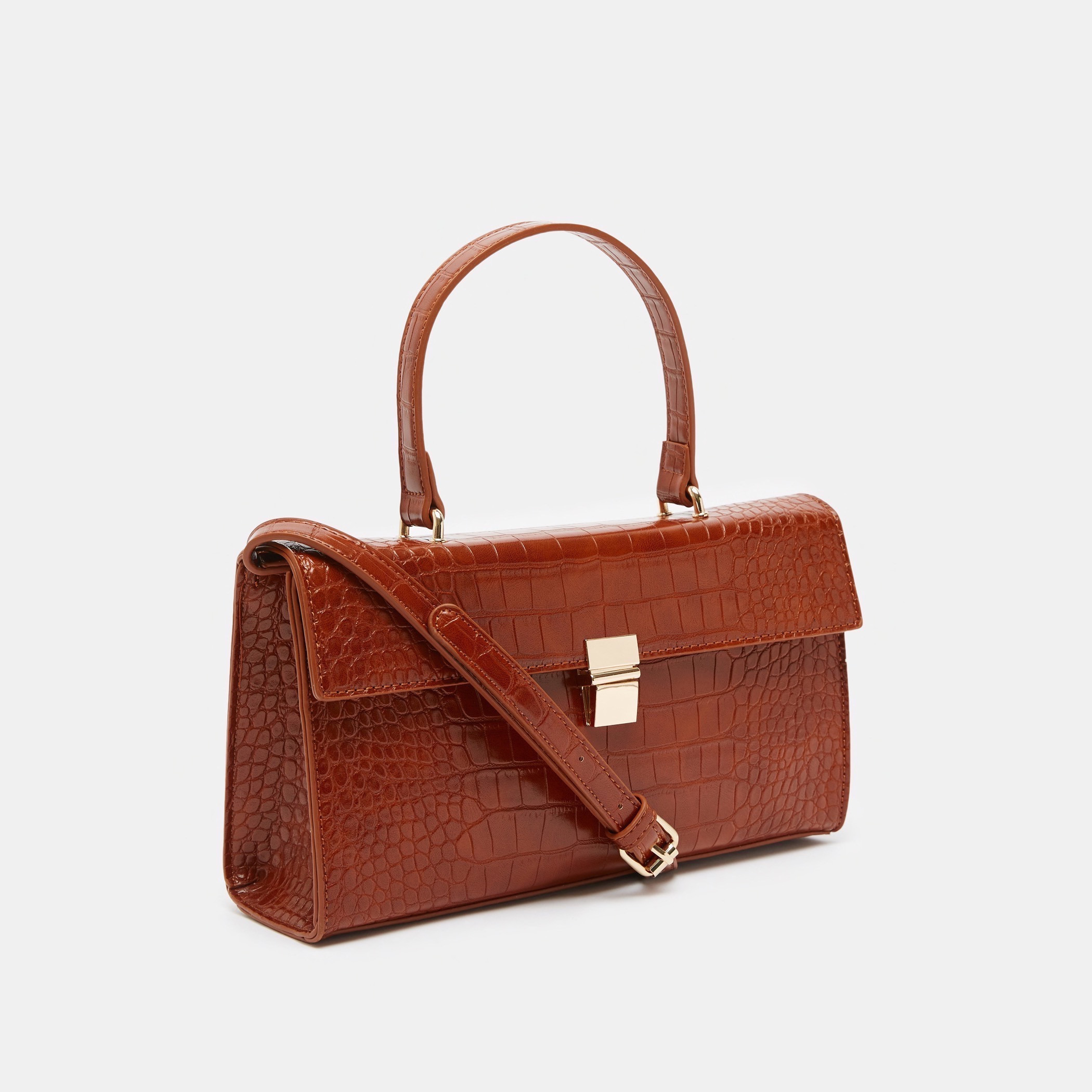 Flora Bella Animal Textured Satchel Bag with Detachable Strap-women-bagsandwallets-handbags-image-8