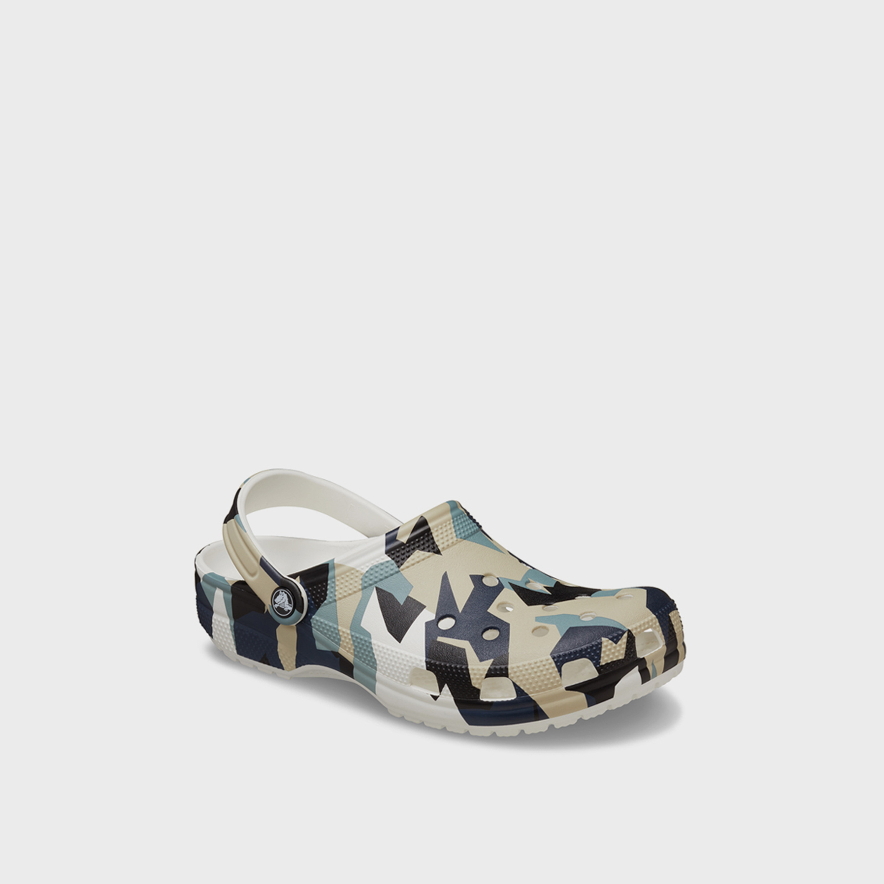 Crocs Unisex Slip On Geo Camo Clogs | 211009-94S-women-shoes-flipflopsandslides-image-3