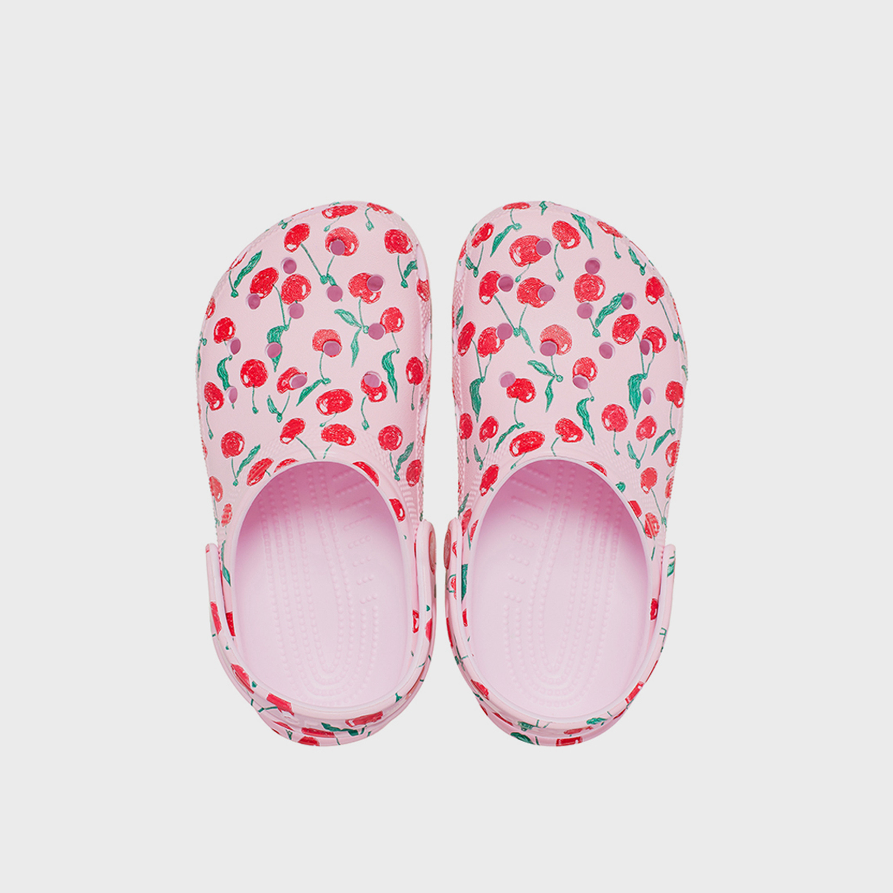 Crocs Kid's Slip On Classic Fresh Fruits K Clogs | 211020-6ZW-women-shoes-sandals-flats-image-2