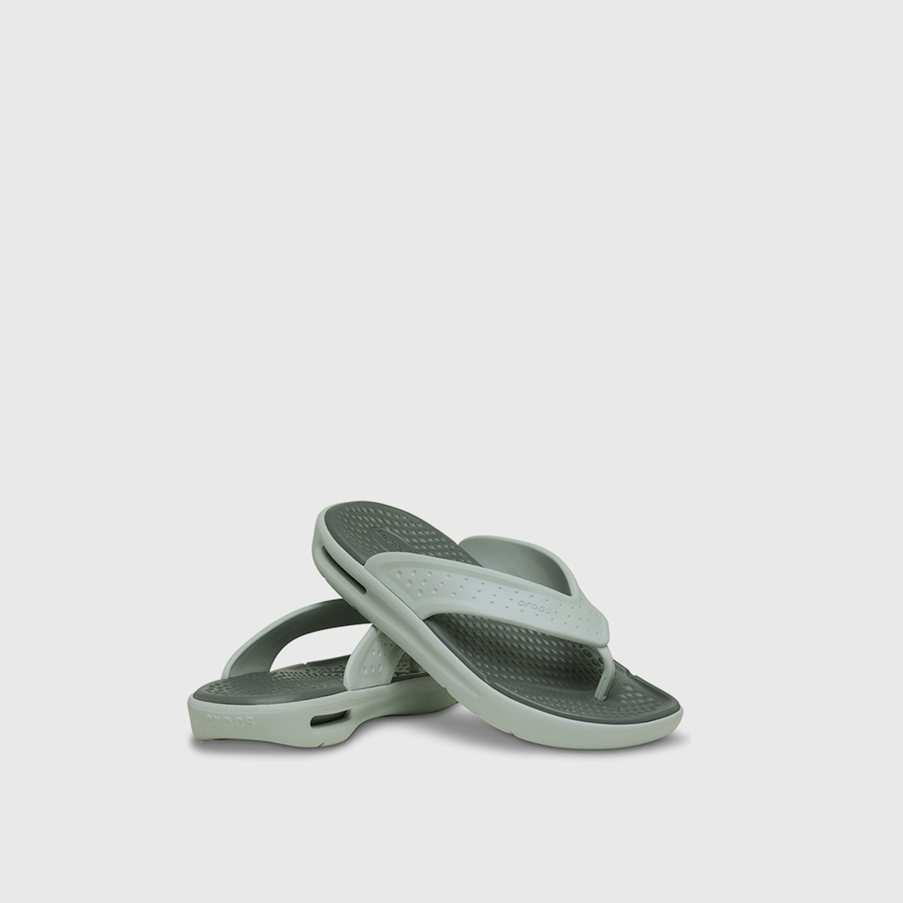 Crocs Men's Slip On InMotion Thong Slippers | 211101-1NM-men-shoes-flipflopsandslides-image-1