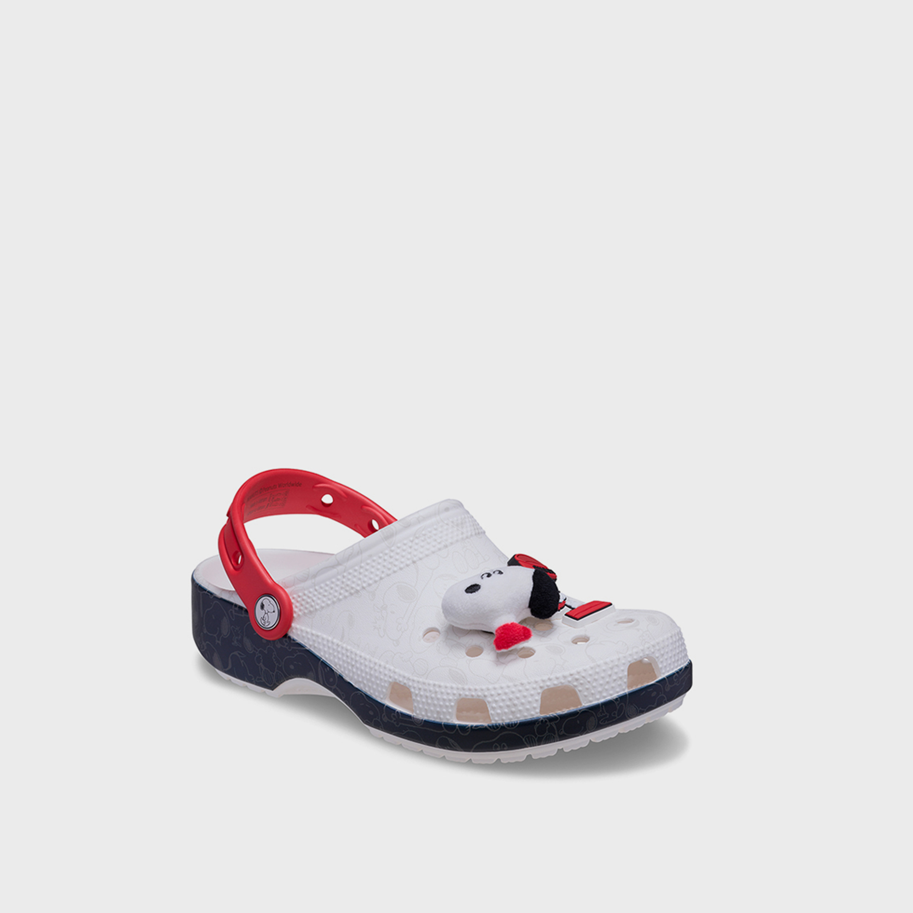 كروكس - حذاء قبقاب كلاسيكي للجنسين بحزام خلفي ونقشة الفول السوداني | 211125-90H-boys-shoes-flipflopsandslides-image-3