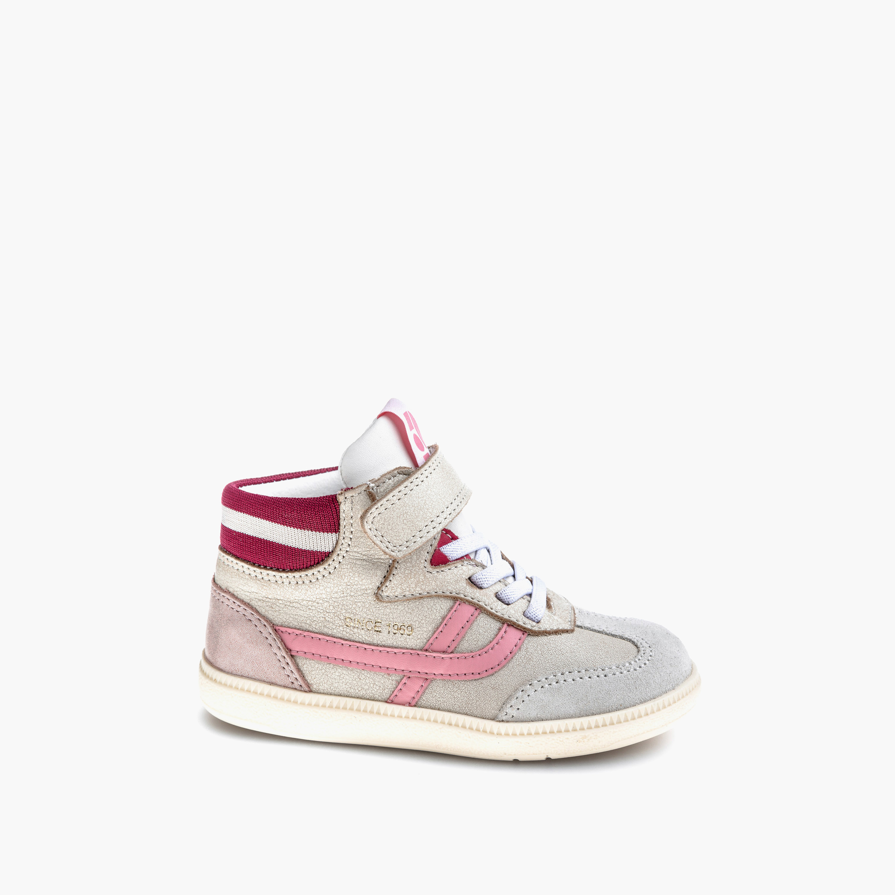 حذاء سنيكرز برقبة عالية وبشريط إغلاق لاصق للأولاد من بابلوسكي - 211132-boys-shoes-sneakers-image-1