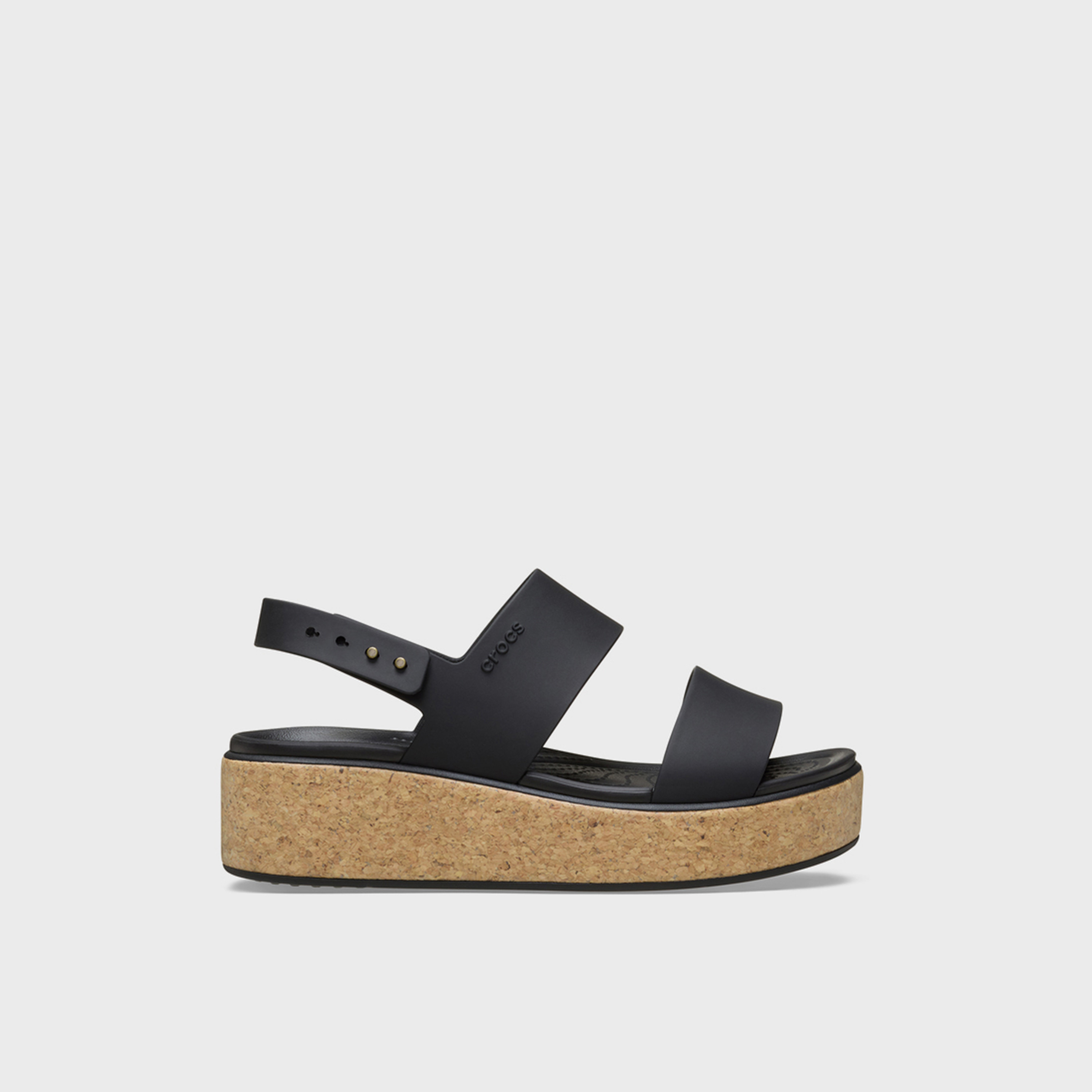 كروكس - صندل بروكلين نسائي سهل الارتداء من الفلين ذو كعب منخفض | 211144-060-women-shoes-sandals-flats-image-3